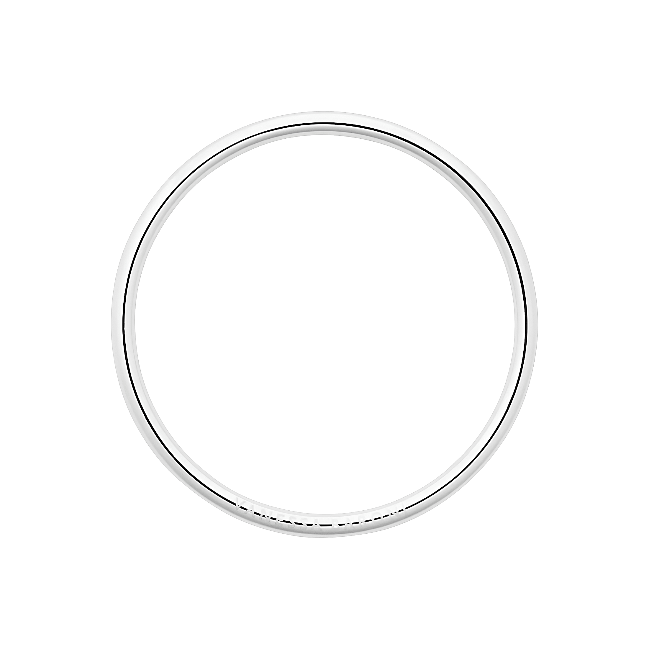 Vanessa Baroni Armreif VB Bangle, silver, versilbert