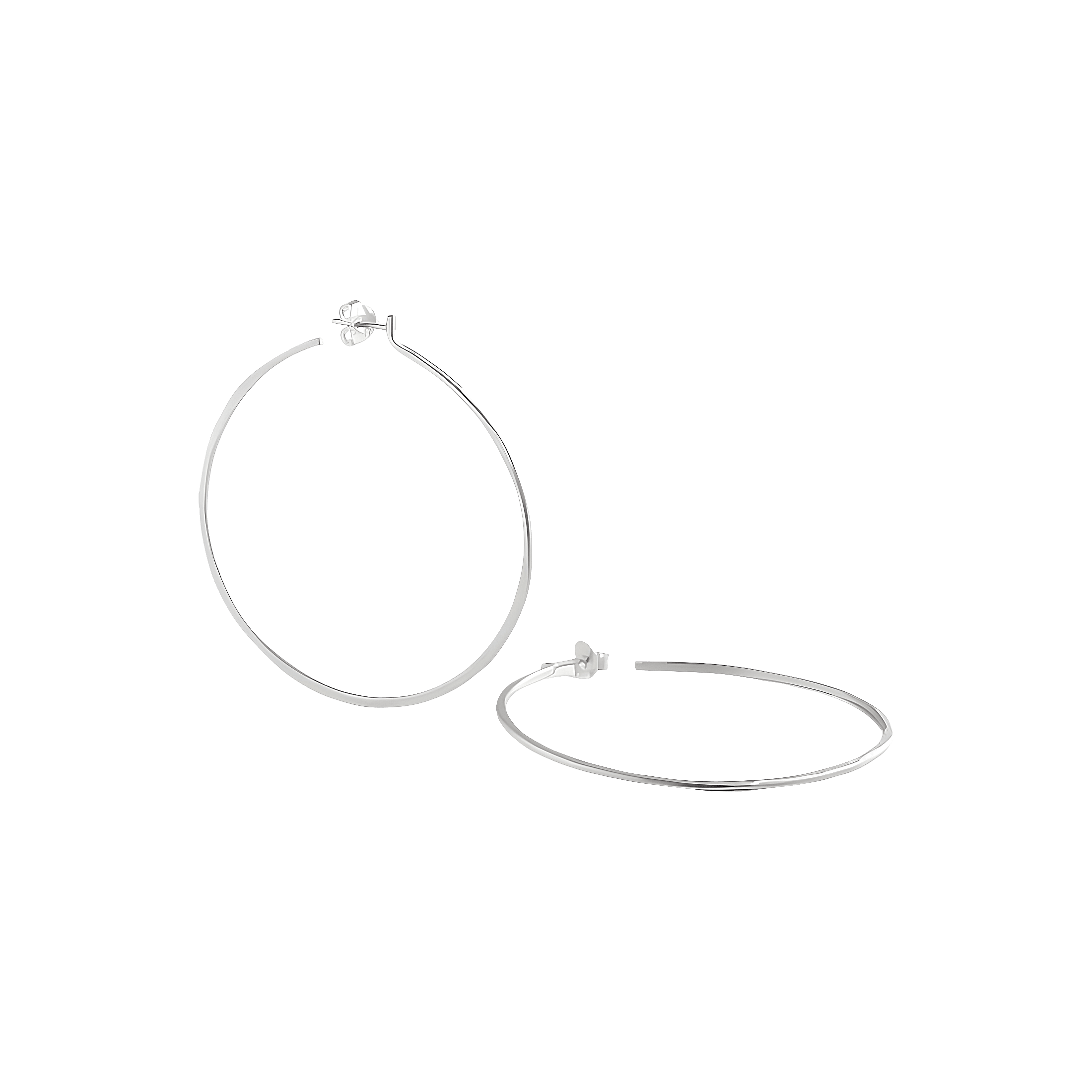 Susi Cala Creolen Mir, XL, Silber