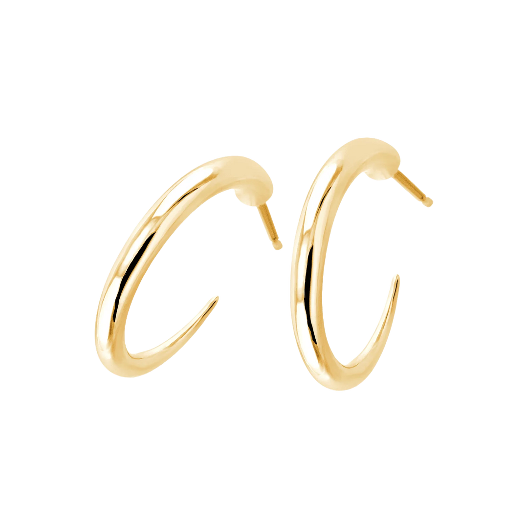 Pukka Berlin Creolen Tembo Medium Open, vergoldet