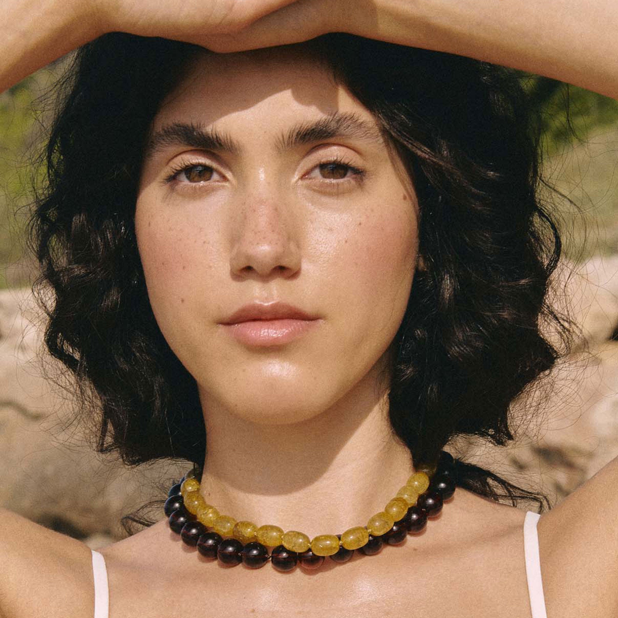 Alhaja Kette Alga, vergoldet