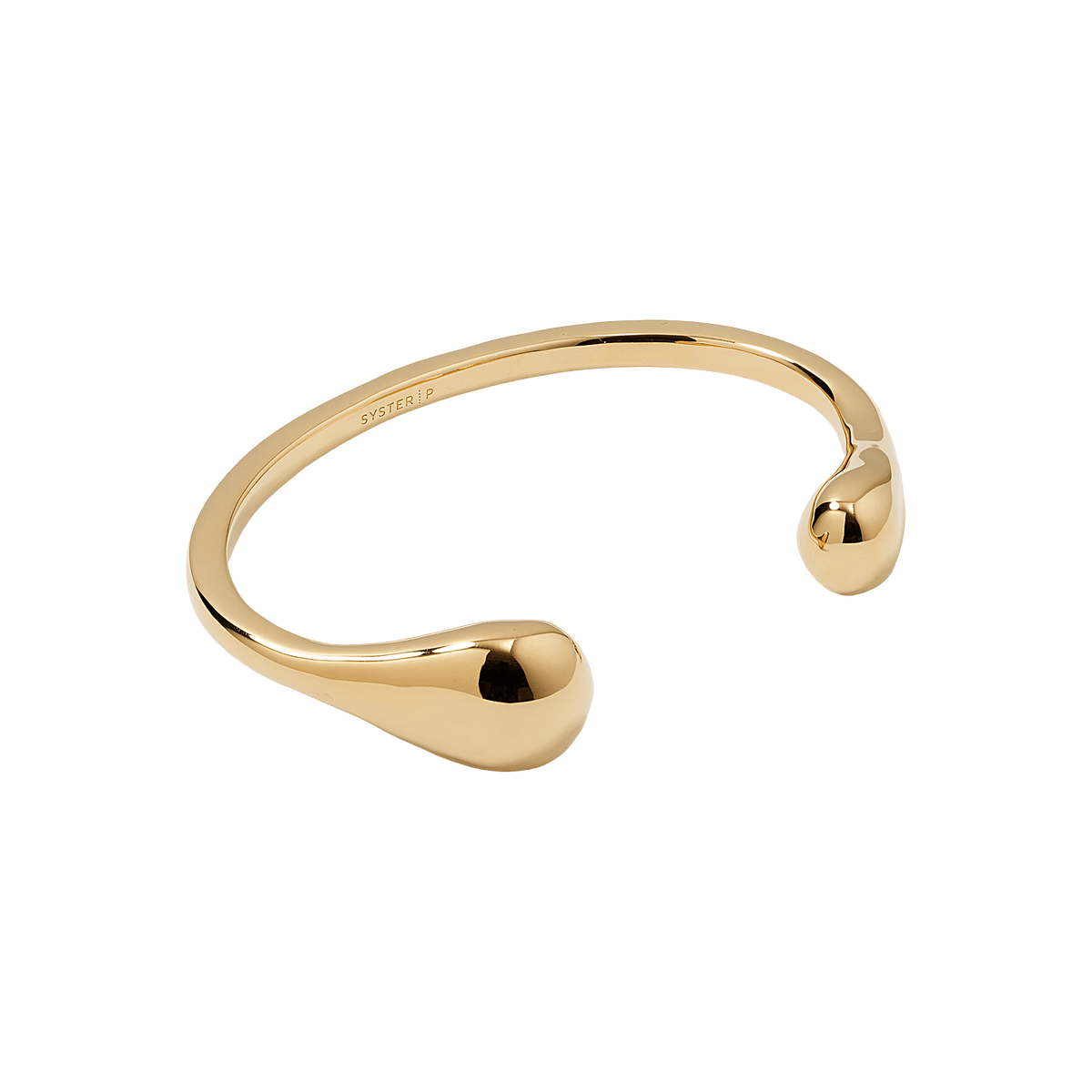 Syster P Armreif Bolded Drops, vergoldet