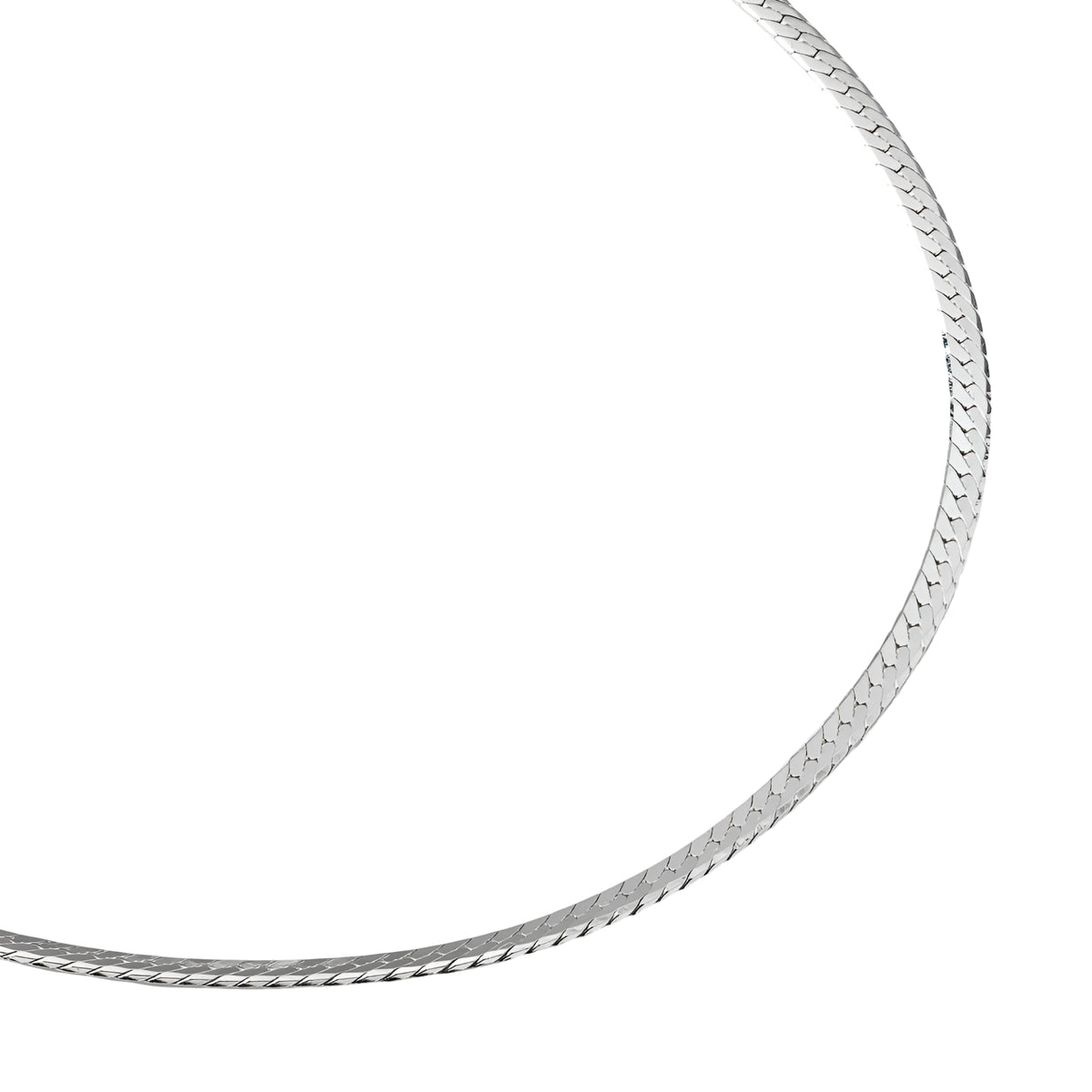 Syster P Armband Herringbone, Silber