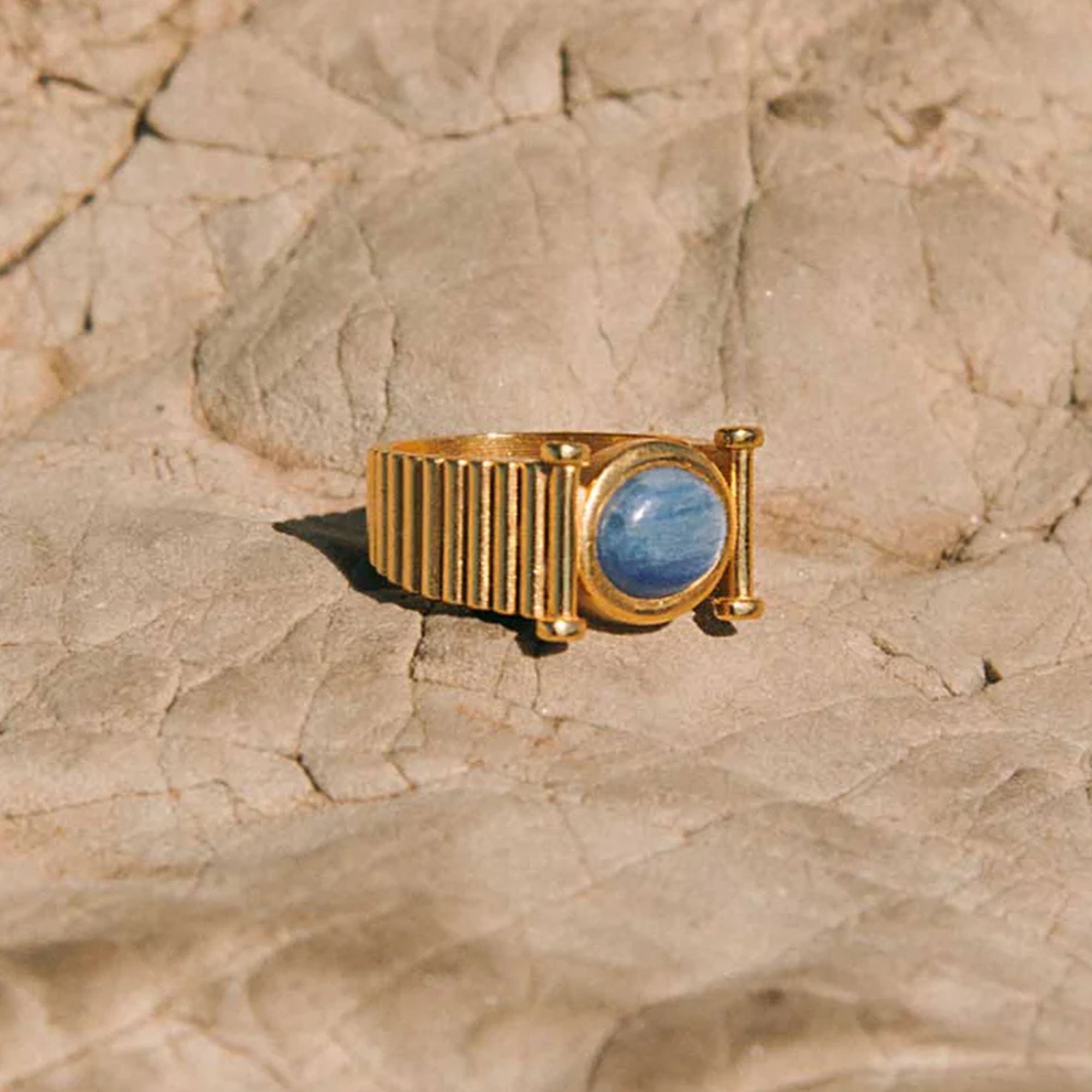 Alhaja Ring Egeo, vergoldet