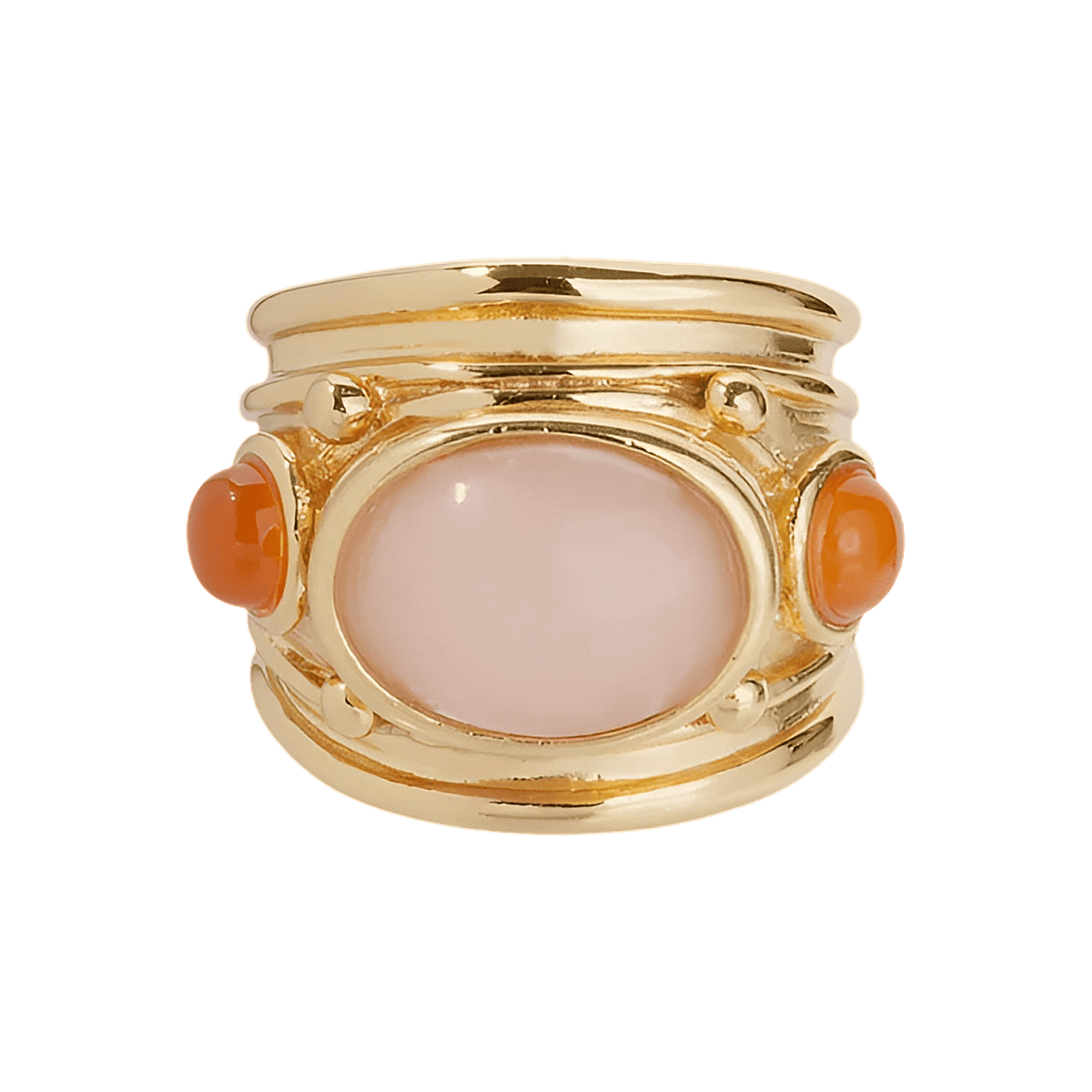 #farbe_rose quartz & carnelian
