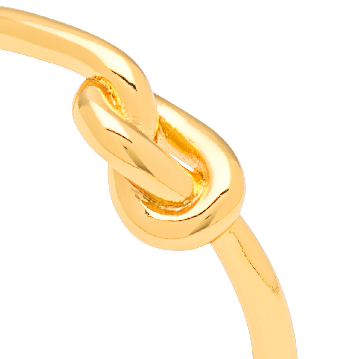 Lulu Copenhagen Ring Love Knot, vergoldet