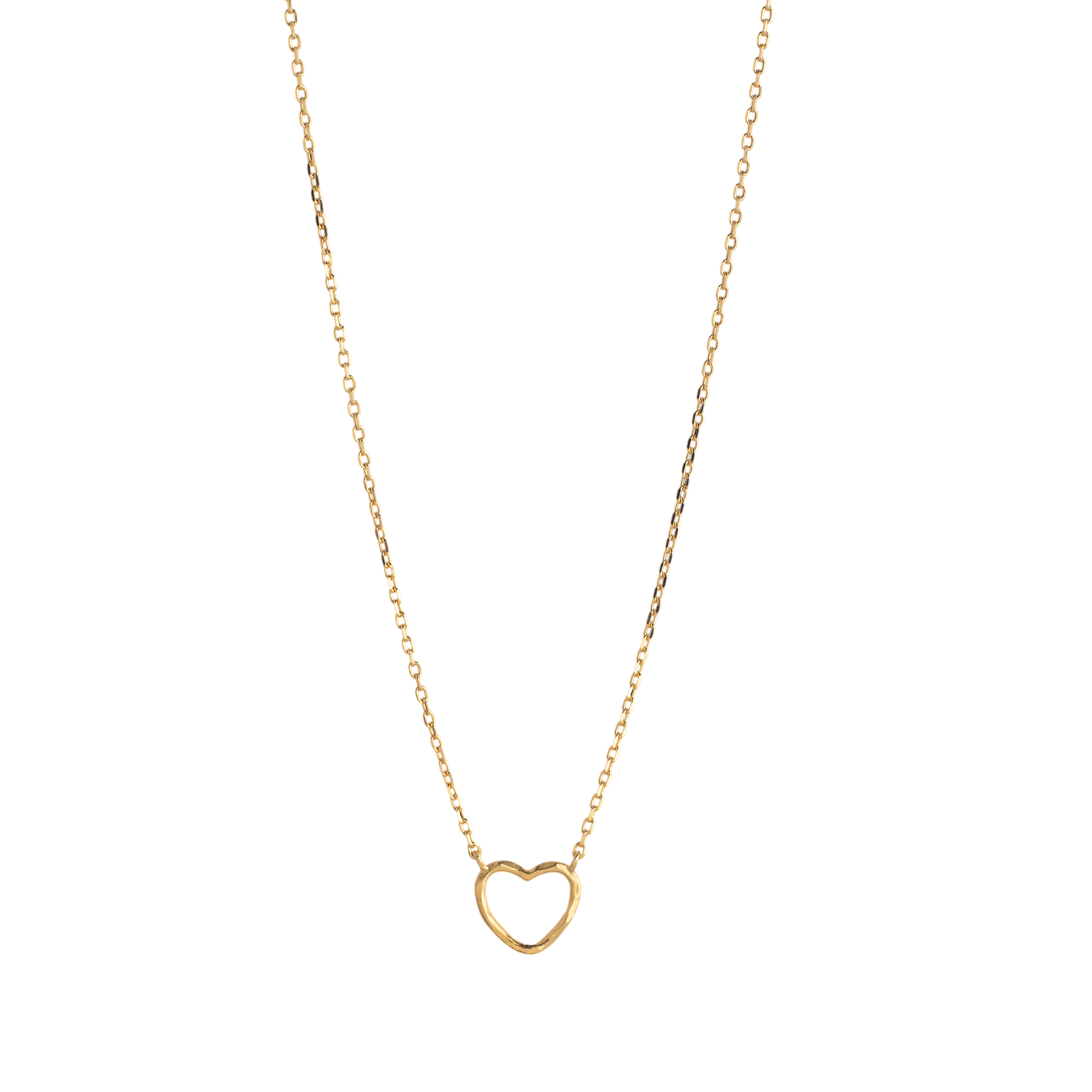 Enamel Copenhagen Kette Organic Heart, vergoldet