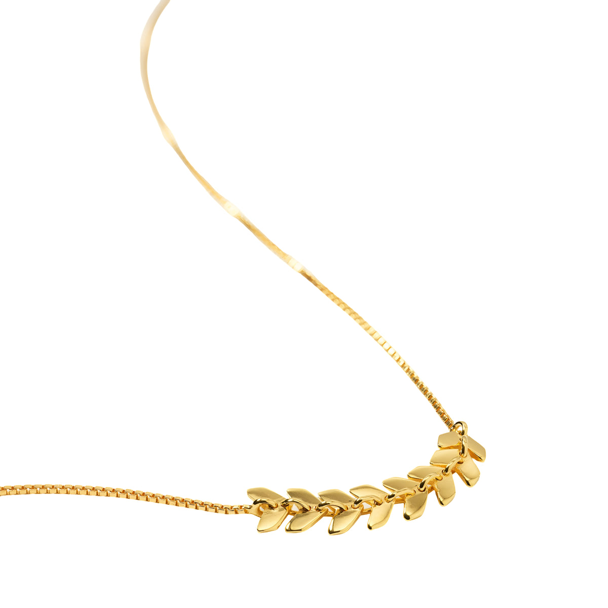 Syster P Kette Layers Simone, vergoldet