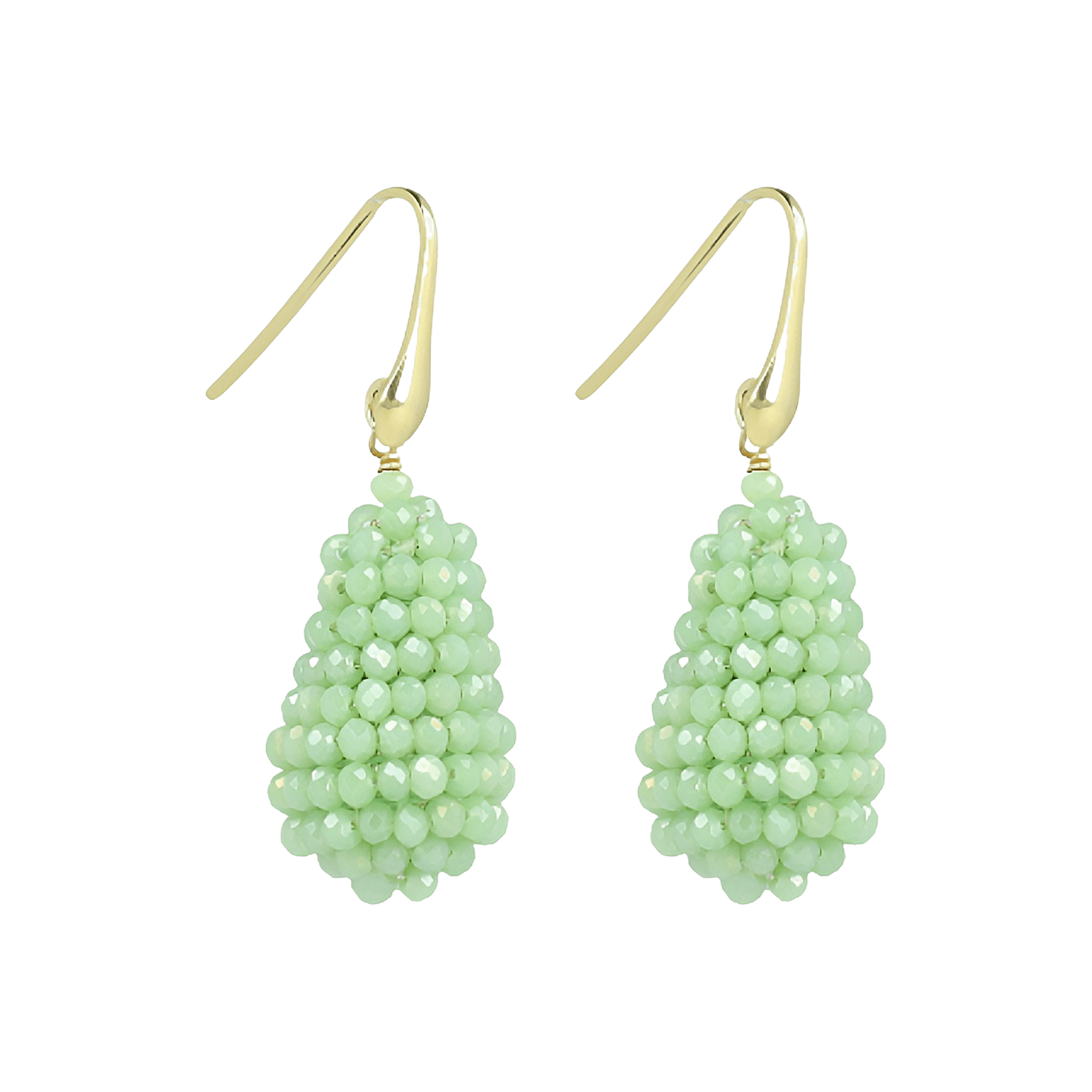 LOTT.gioielli Ohrringe Cone S, pastel green, vergoldet