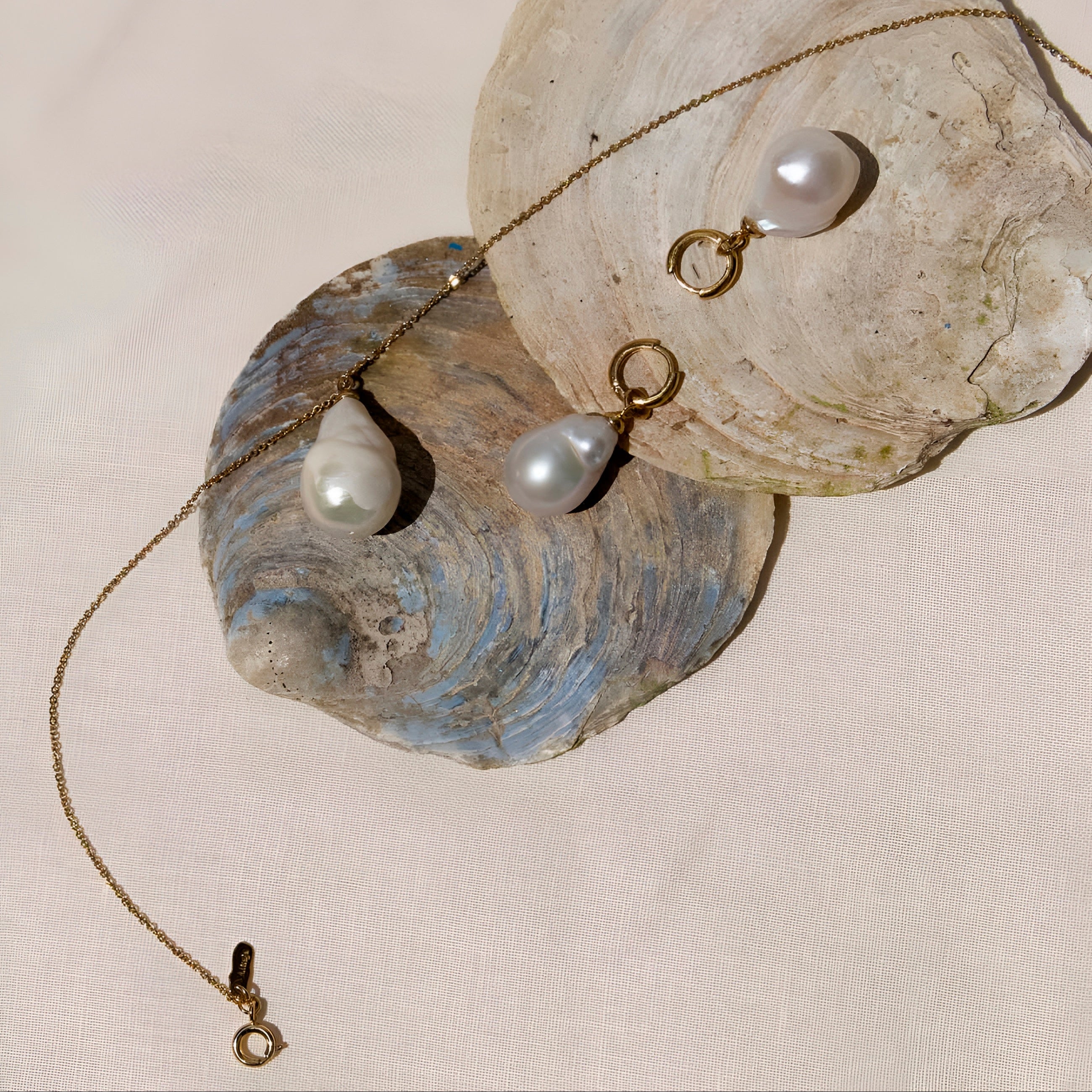 Alhaja Kette Perla Preciosa, vergoldet