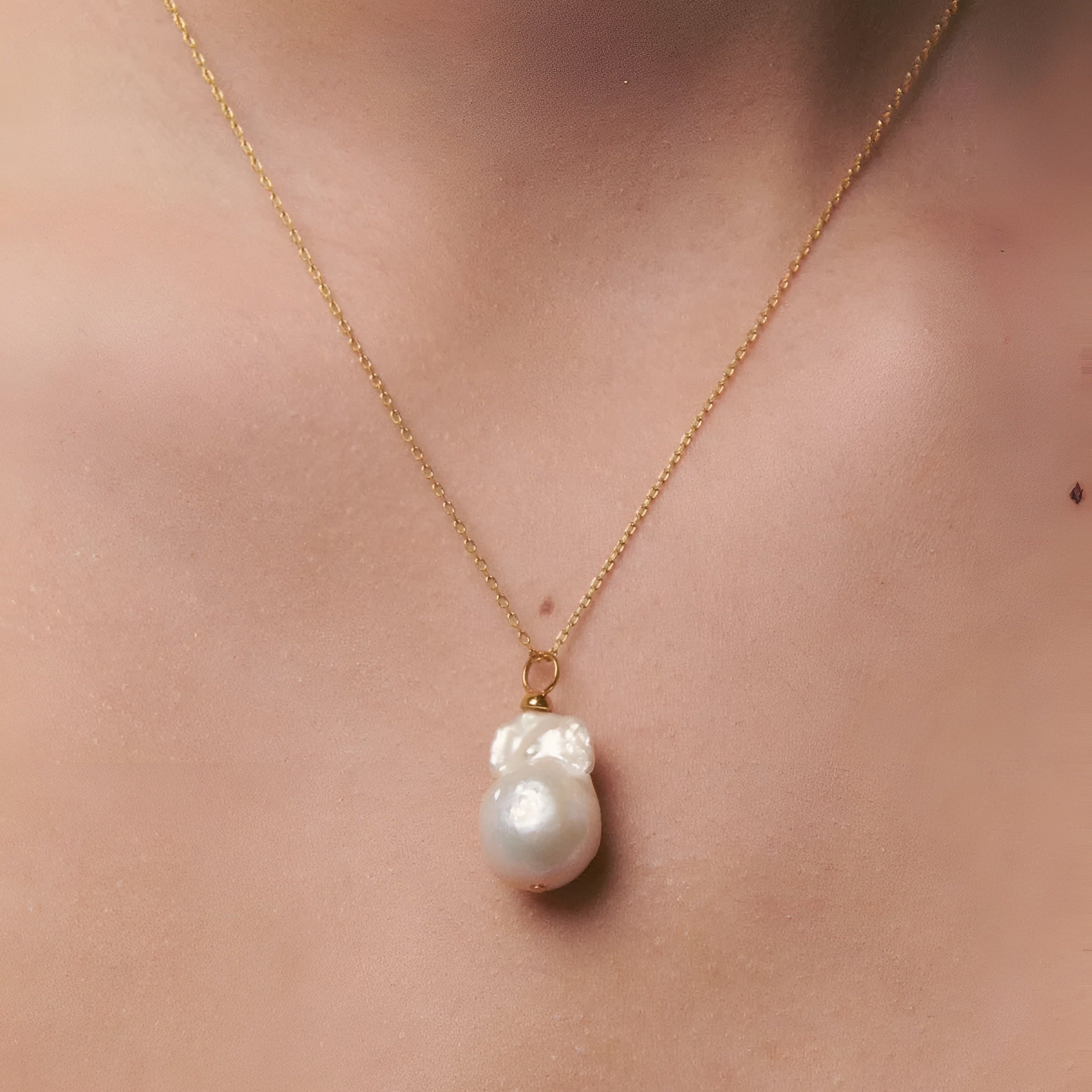 Alhaja Kette Perla Preciosa, vergoldet