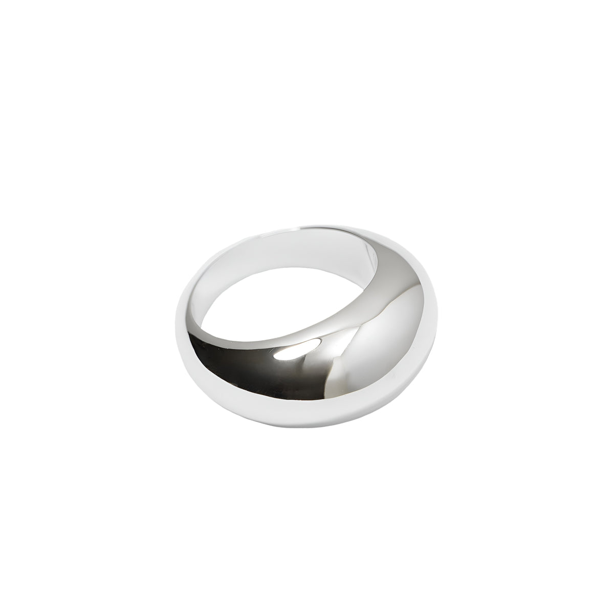 Syster P Ring Bolded Big, Silber