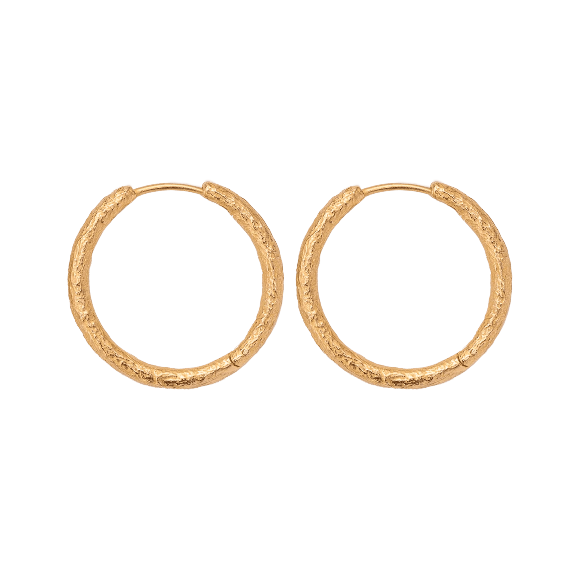 Alhaja Creolen Flamenco L, vergoldet