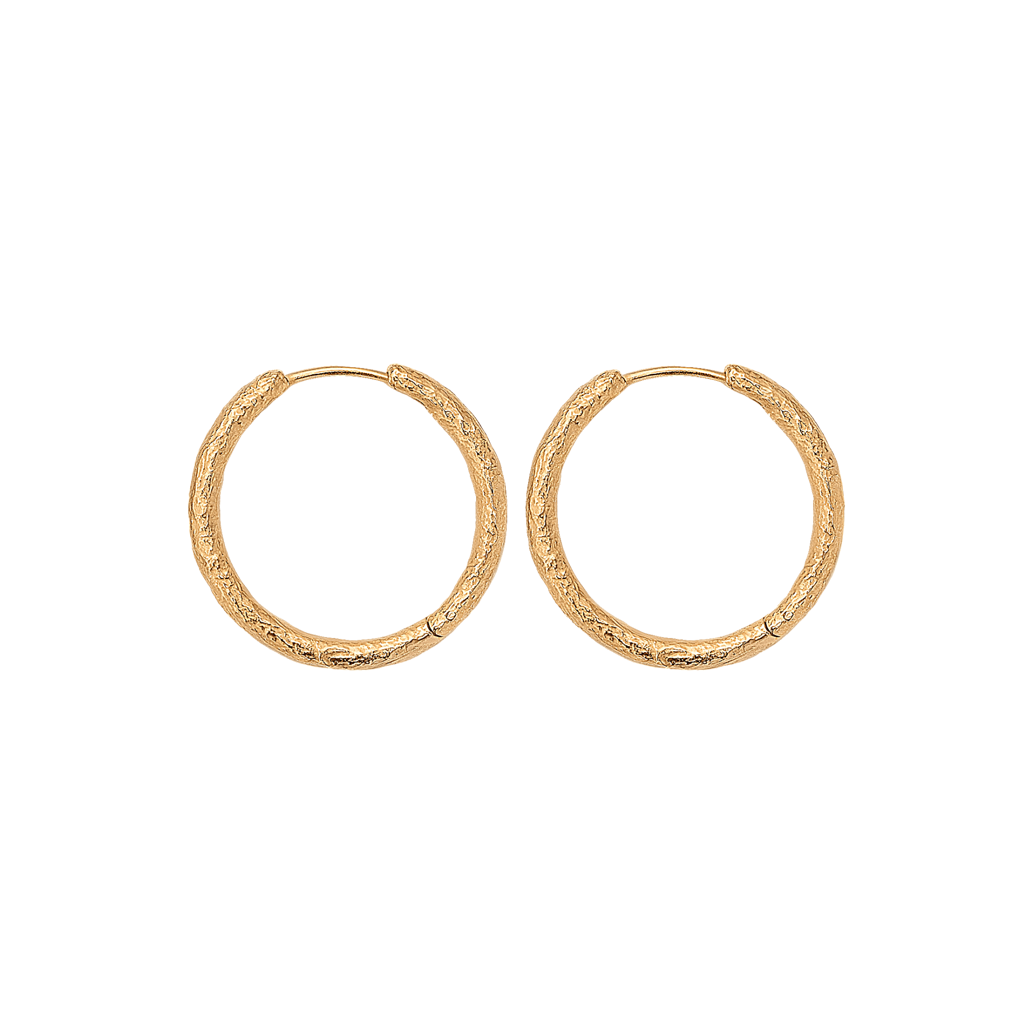 Alhaja Creolen Flamenco L, vergoldet