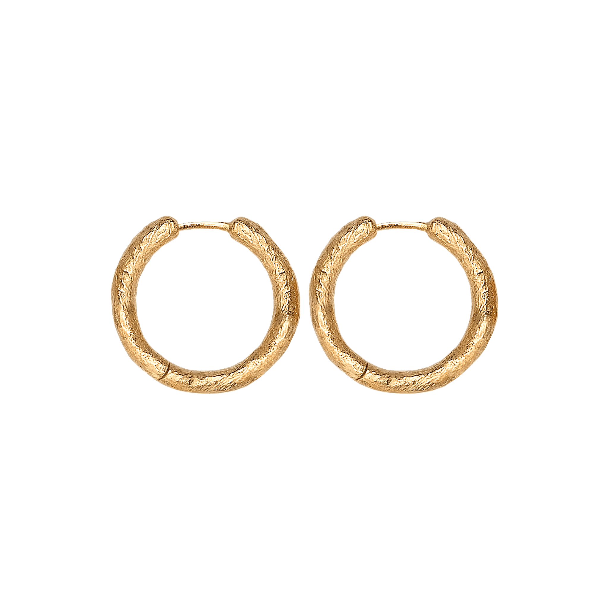 Alhaja Creolen Flamenco M, vergoldet