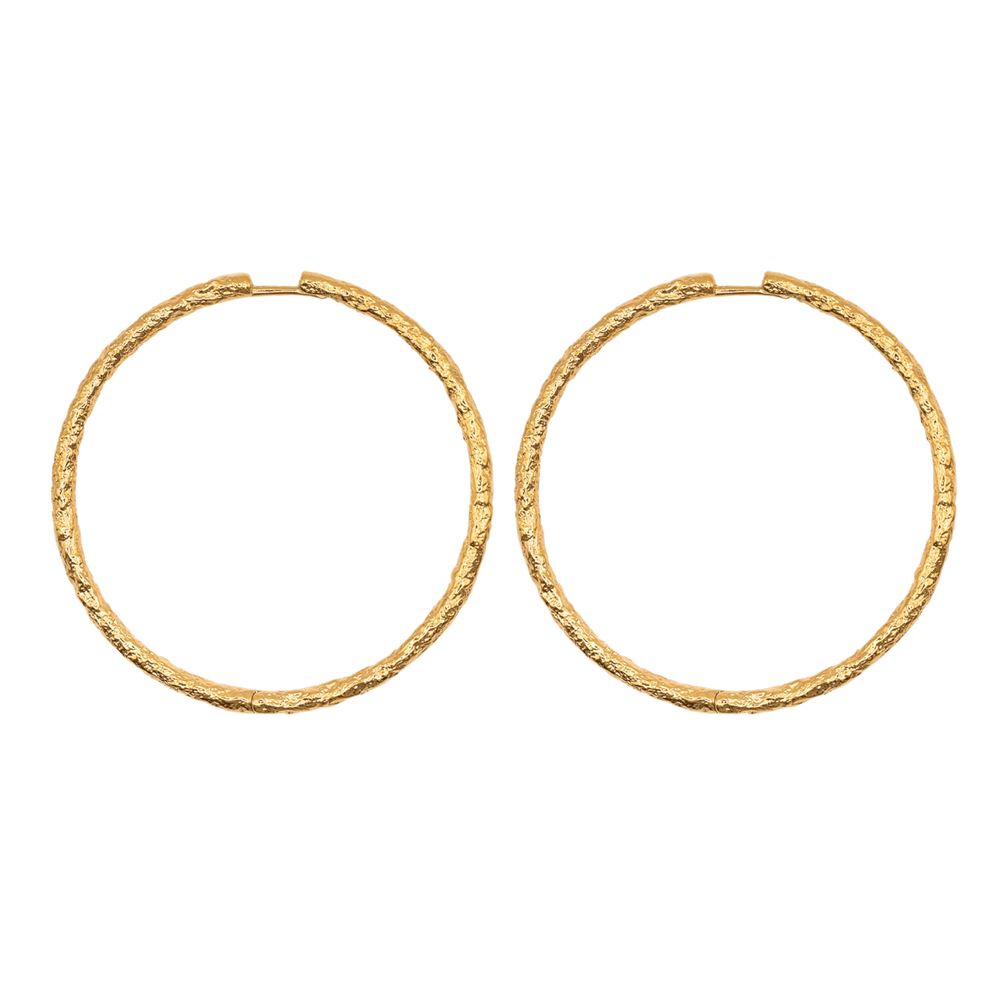 Alhaja Creolen Flamenco XL, vergoldet