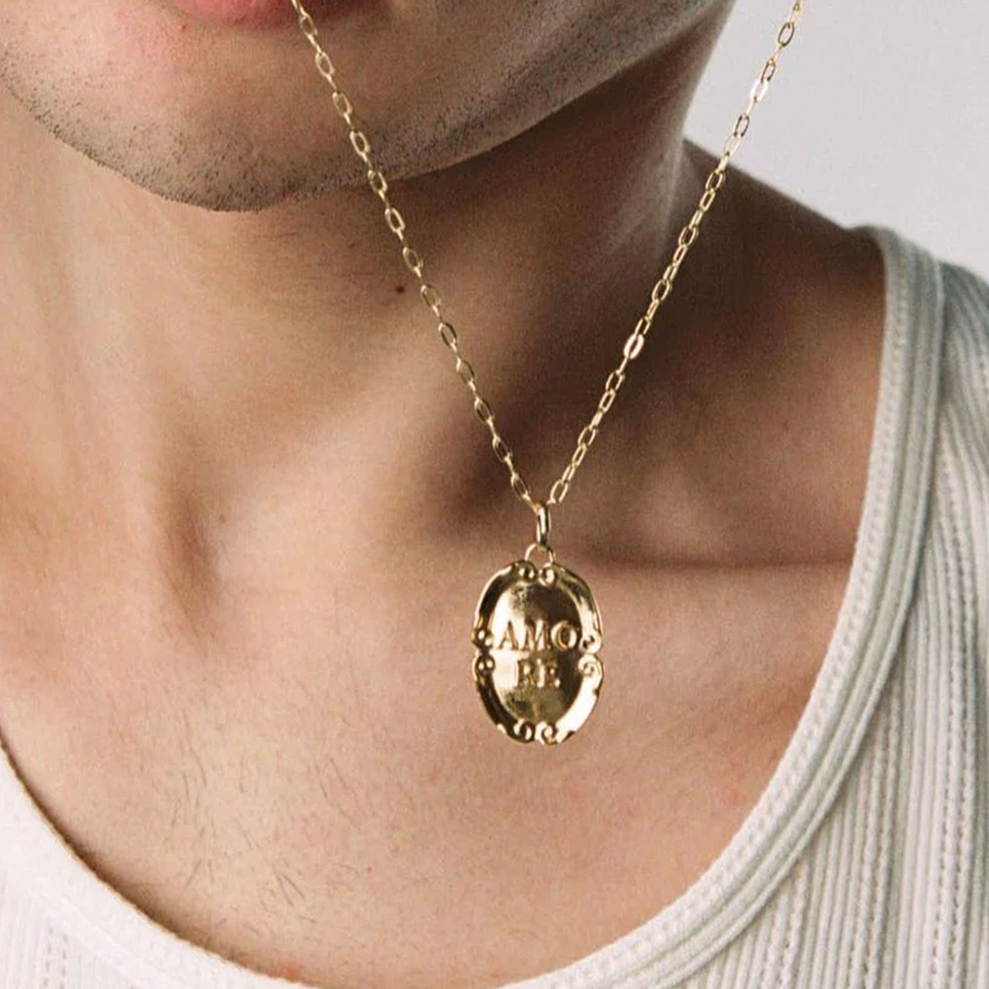 Alhaja Kette Amore Mare, lang, vergoldet