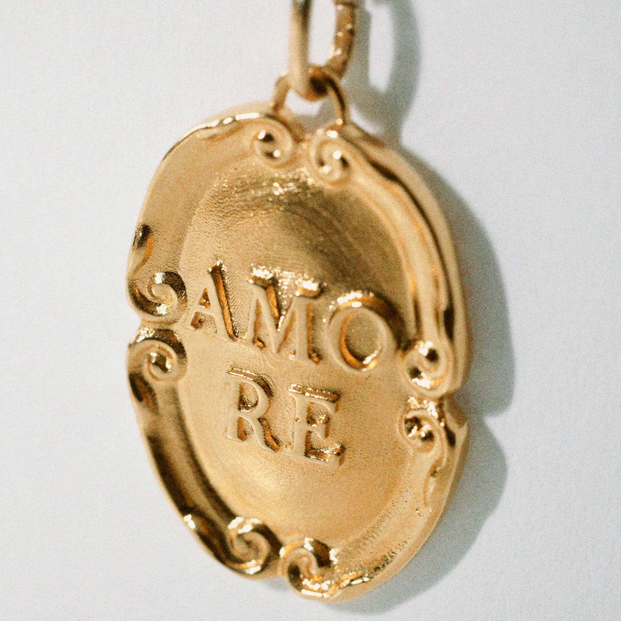 Alhaja Kette Amore, vergoldet