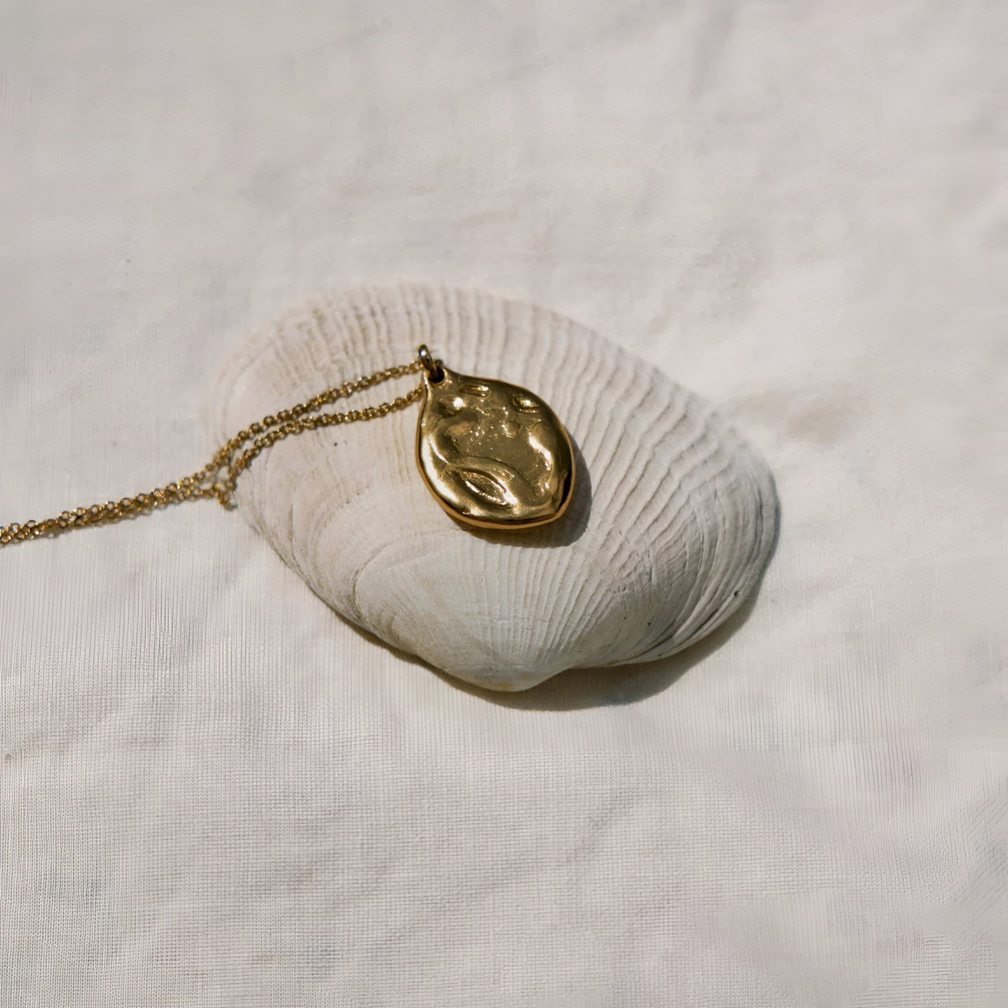 Alhaja Kette Limone, vergoldet