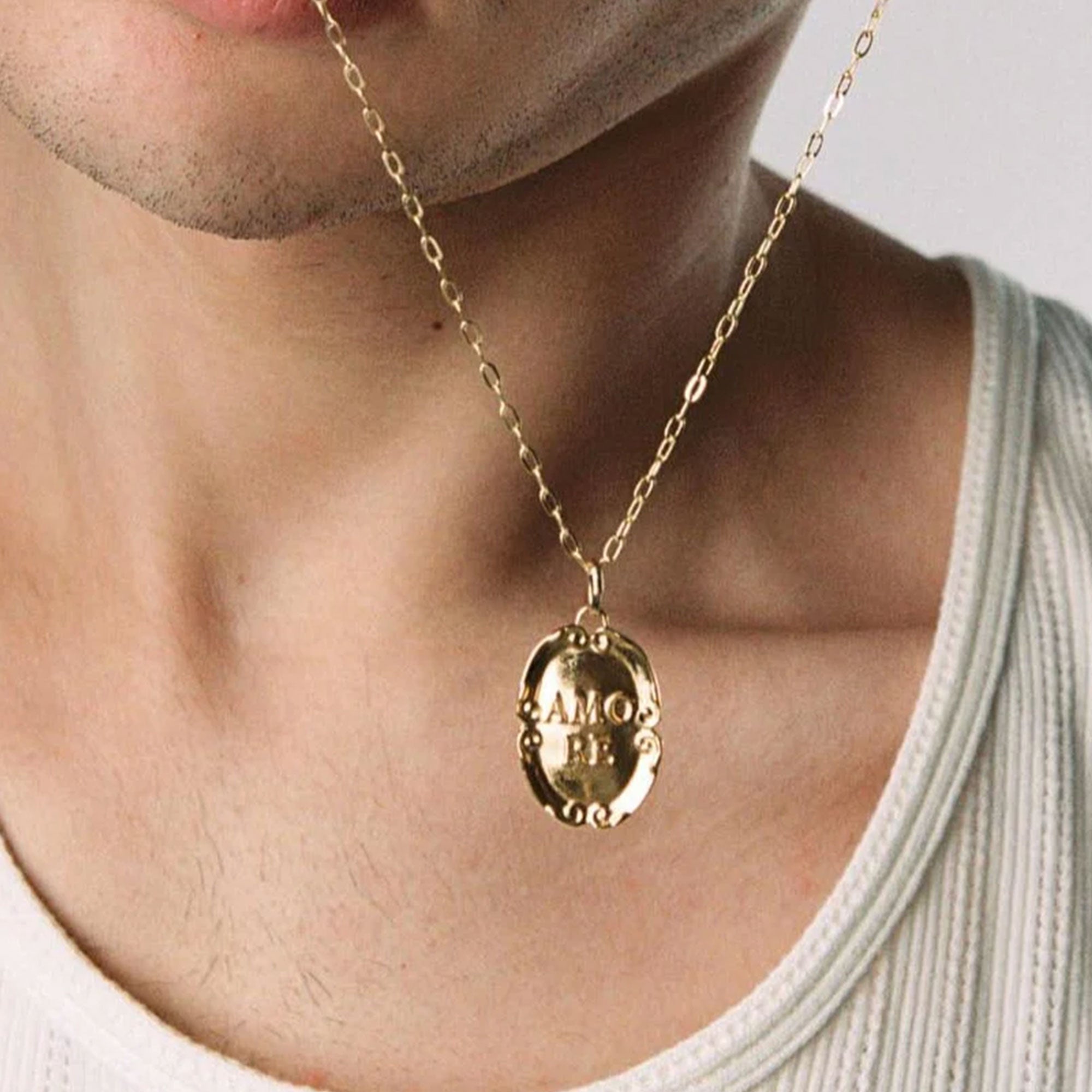 Alhaja Kette Mare, vergoldet