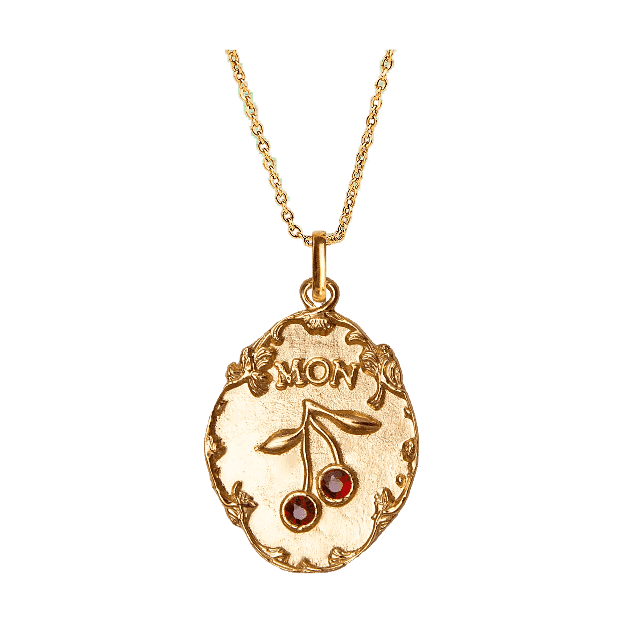 Alhaja Kette Mon Chéri, vergoldet