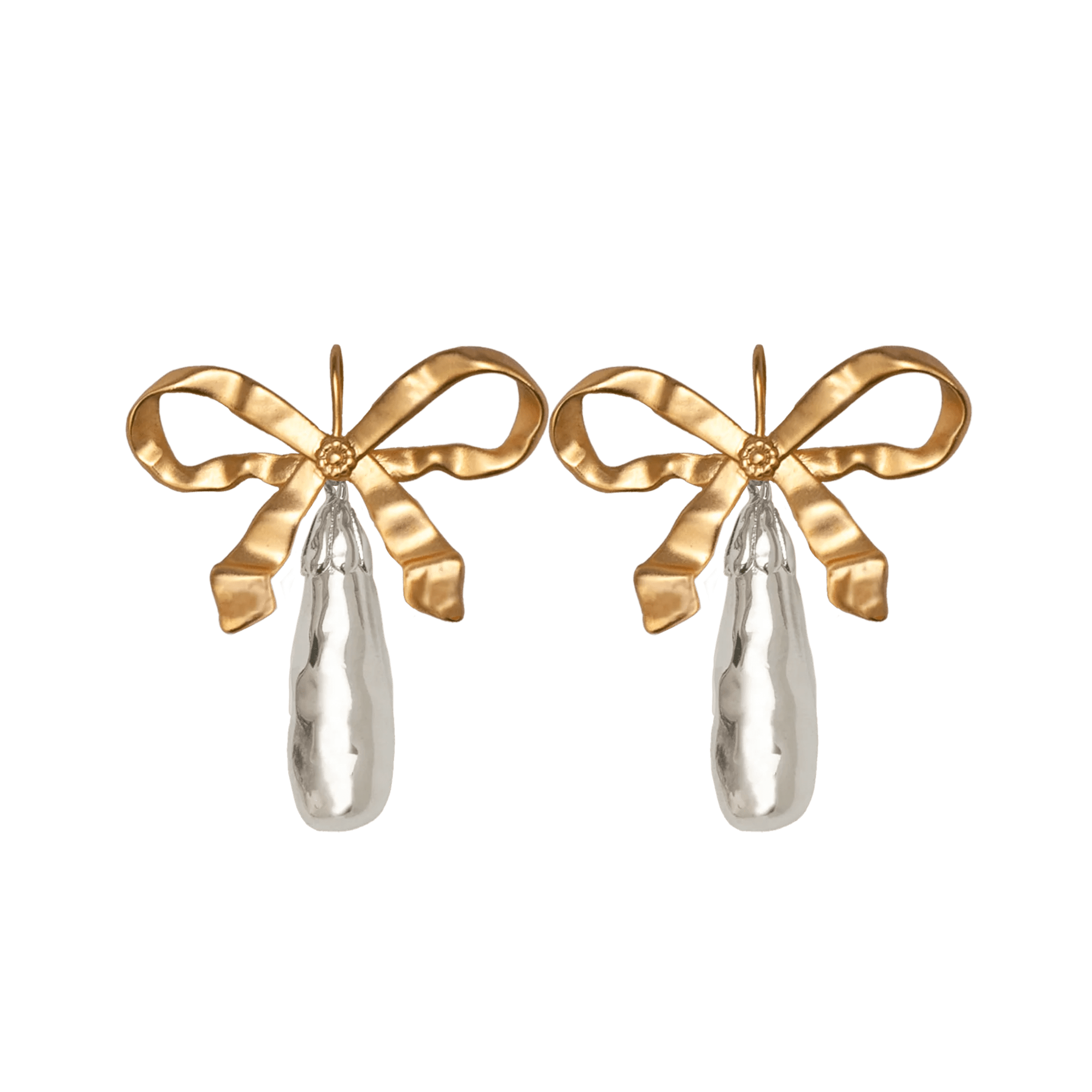 Alhaja Ohrringe Flavia, Silber, vergoldet