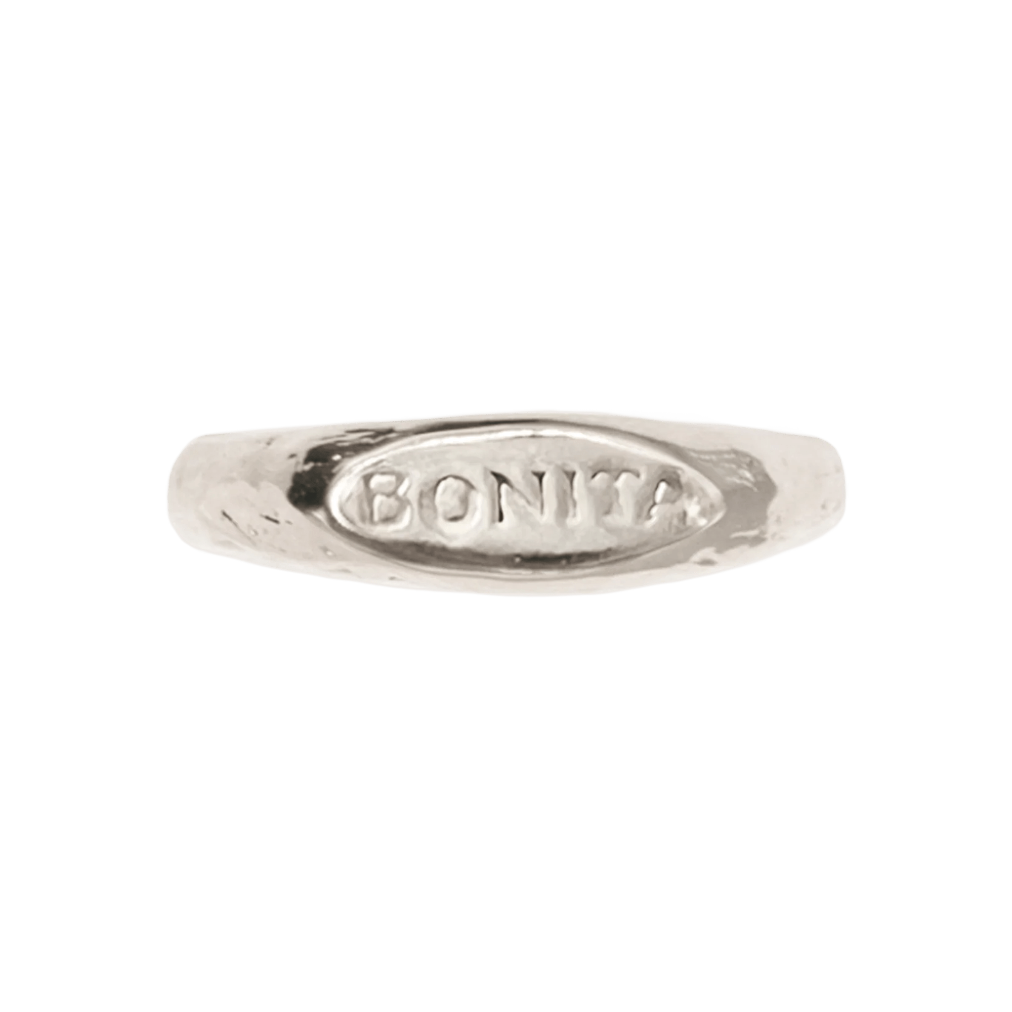 Alhaja Ring Bonita Signet, Silber