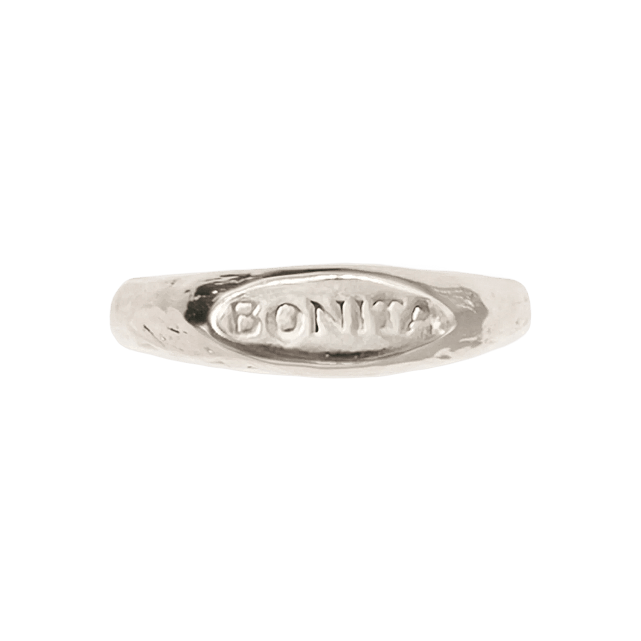 Alhaja Ring Bonita Signet, Silber