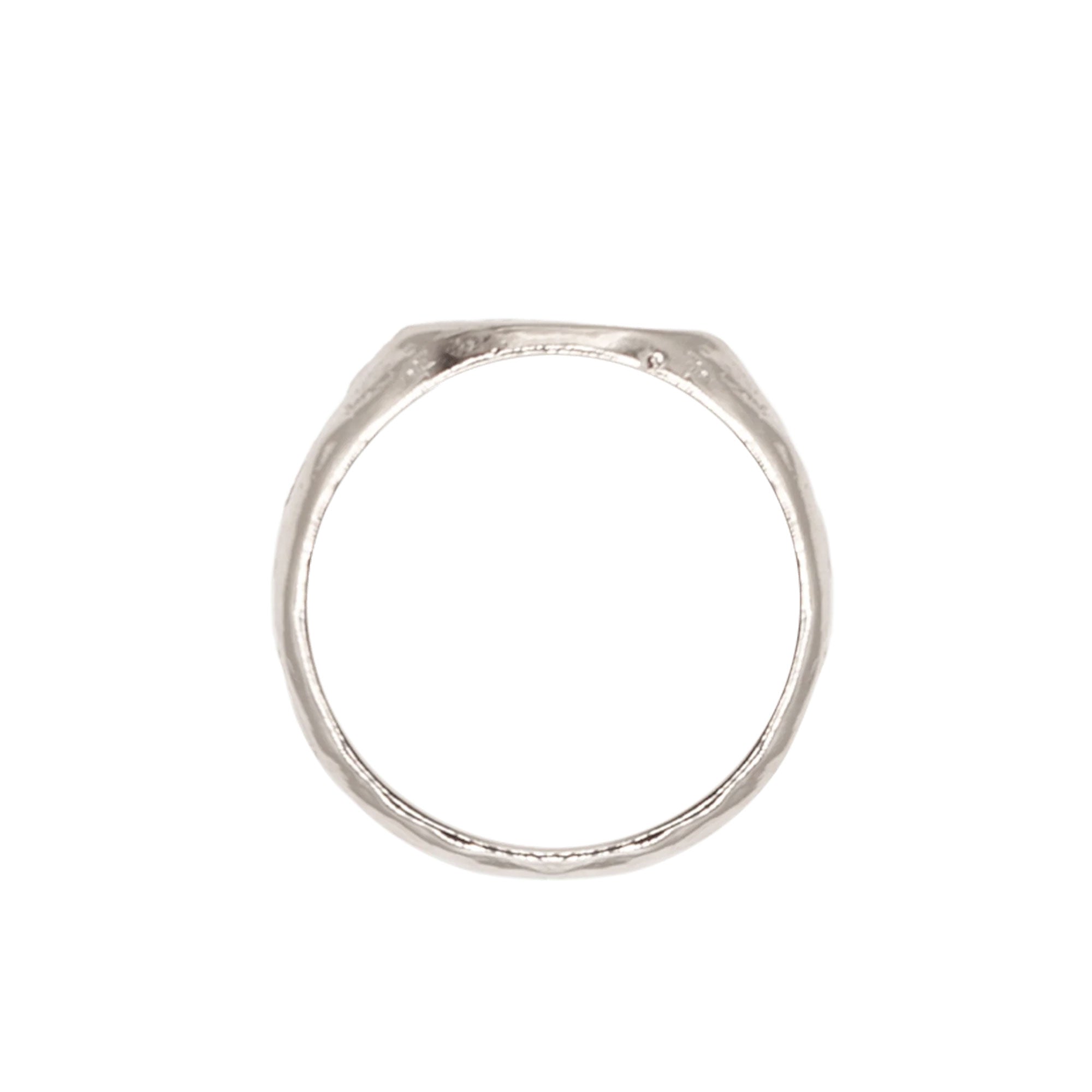 Alhaja Ring Bonita Signet, Silber