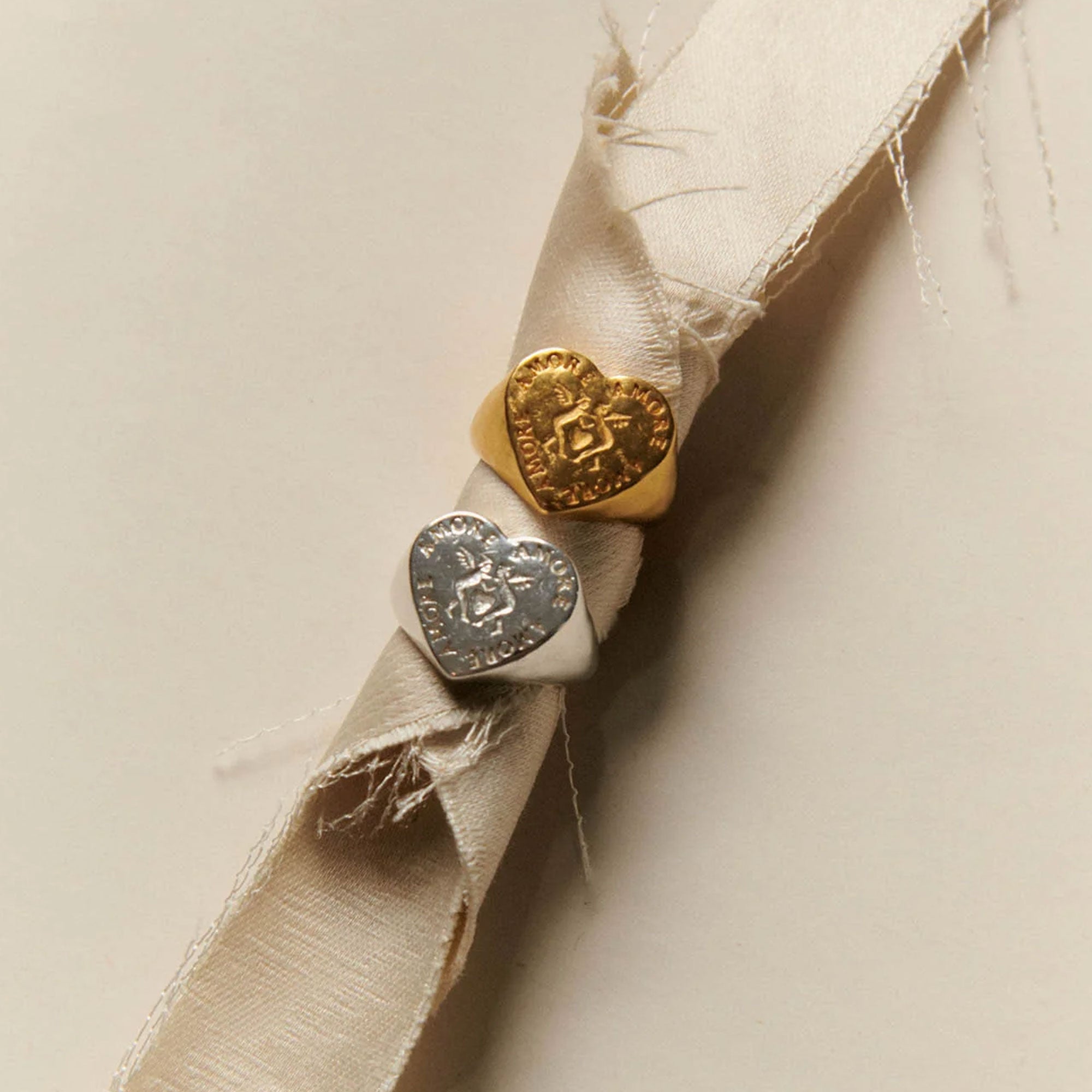 Alhaja Ring Cupido, Silber