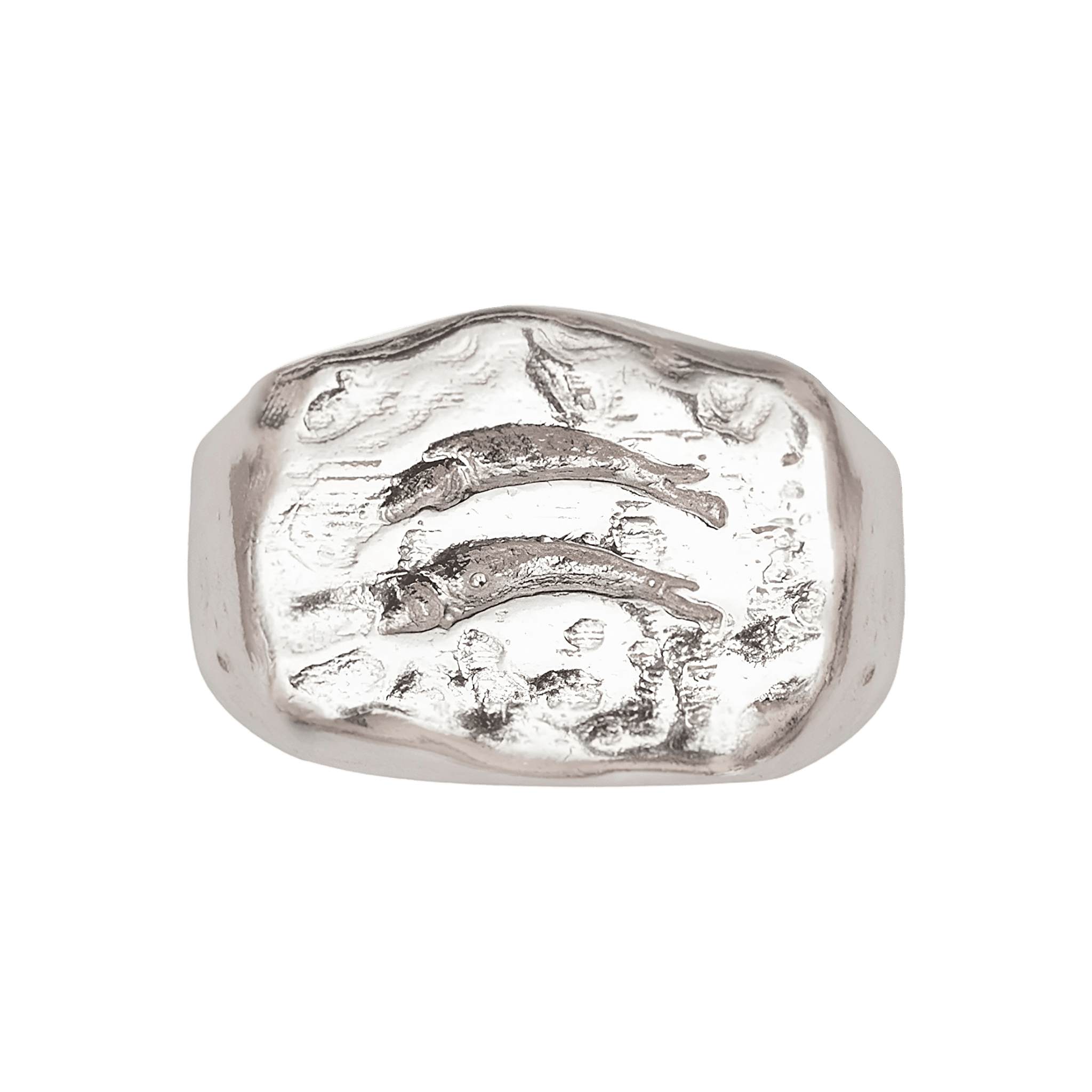 Alhaja Ring Pez, Silber