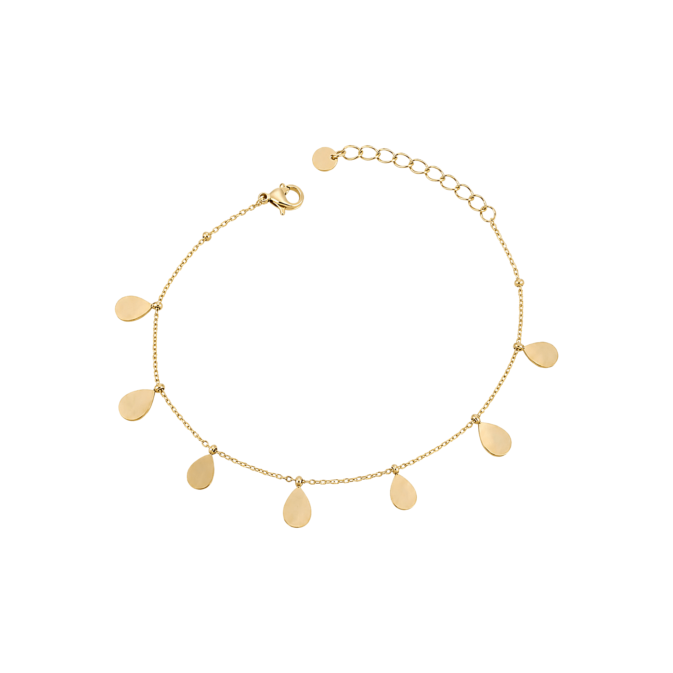 Armband Drop, Edelstahl goldfarben (PVD)
