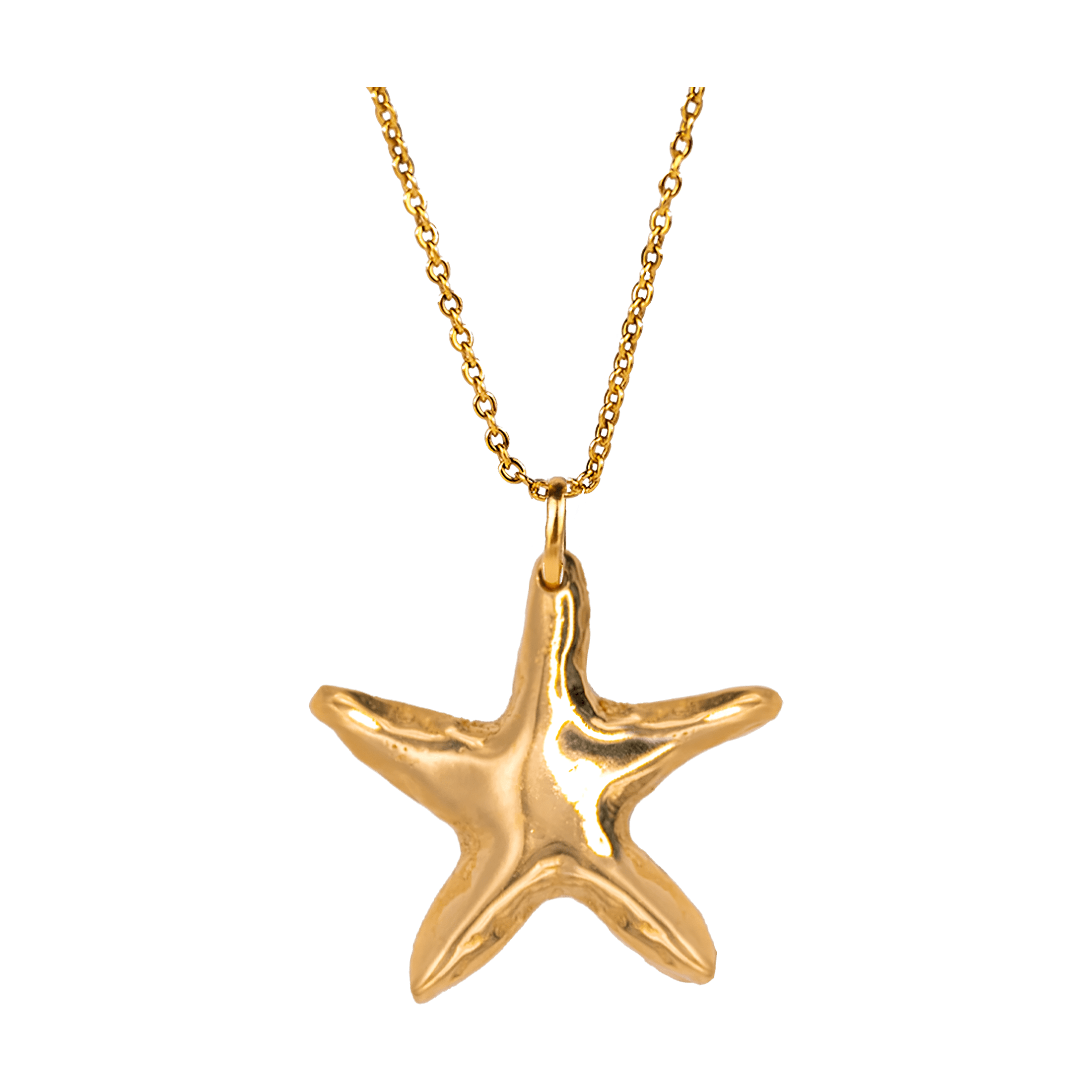 Alhaja Kette Asterina, vergoldet