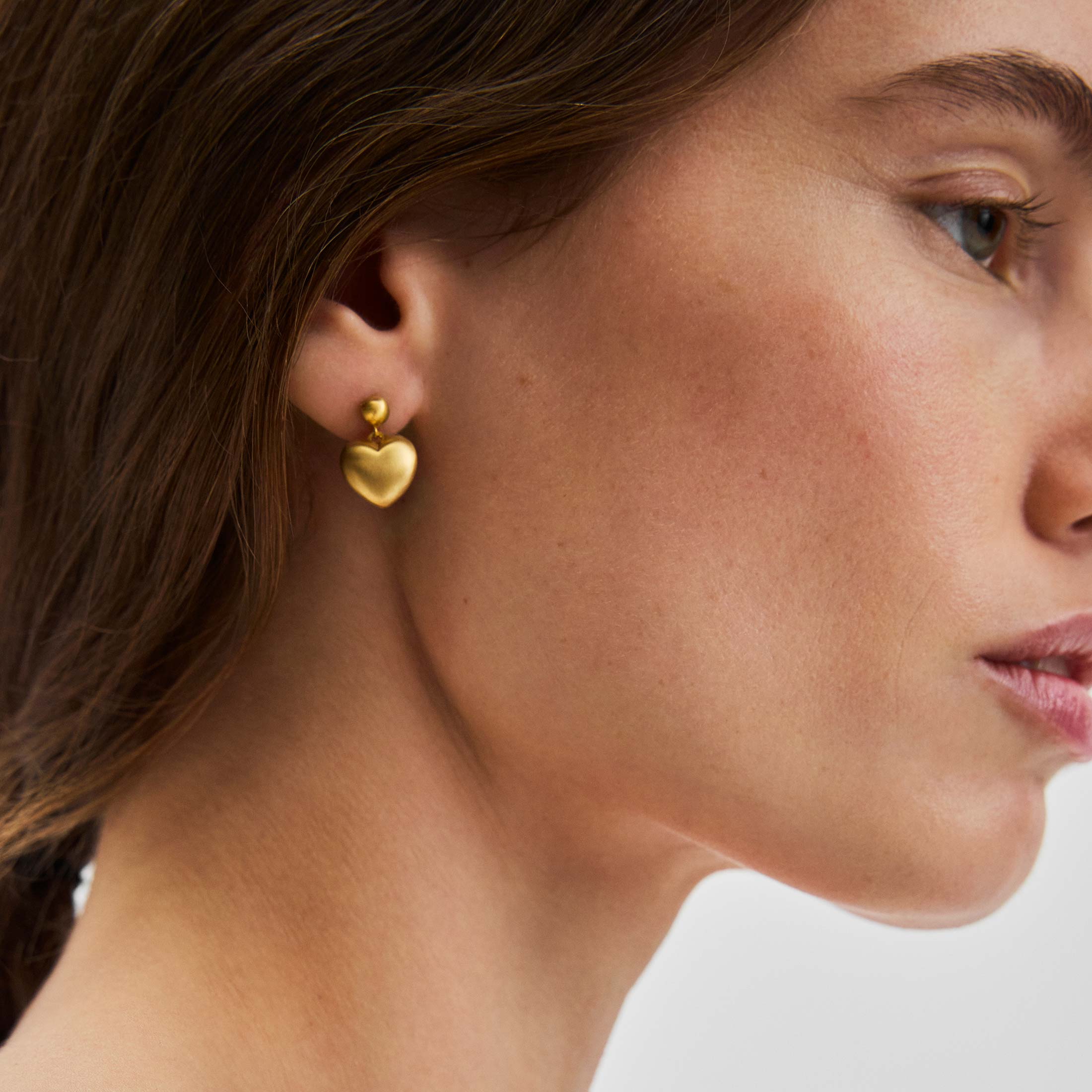 Pernille Corydon Ohrringe Desire, vergoldet