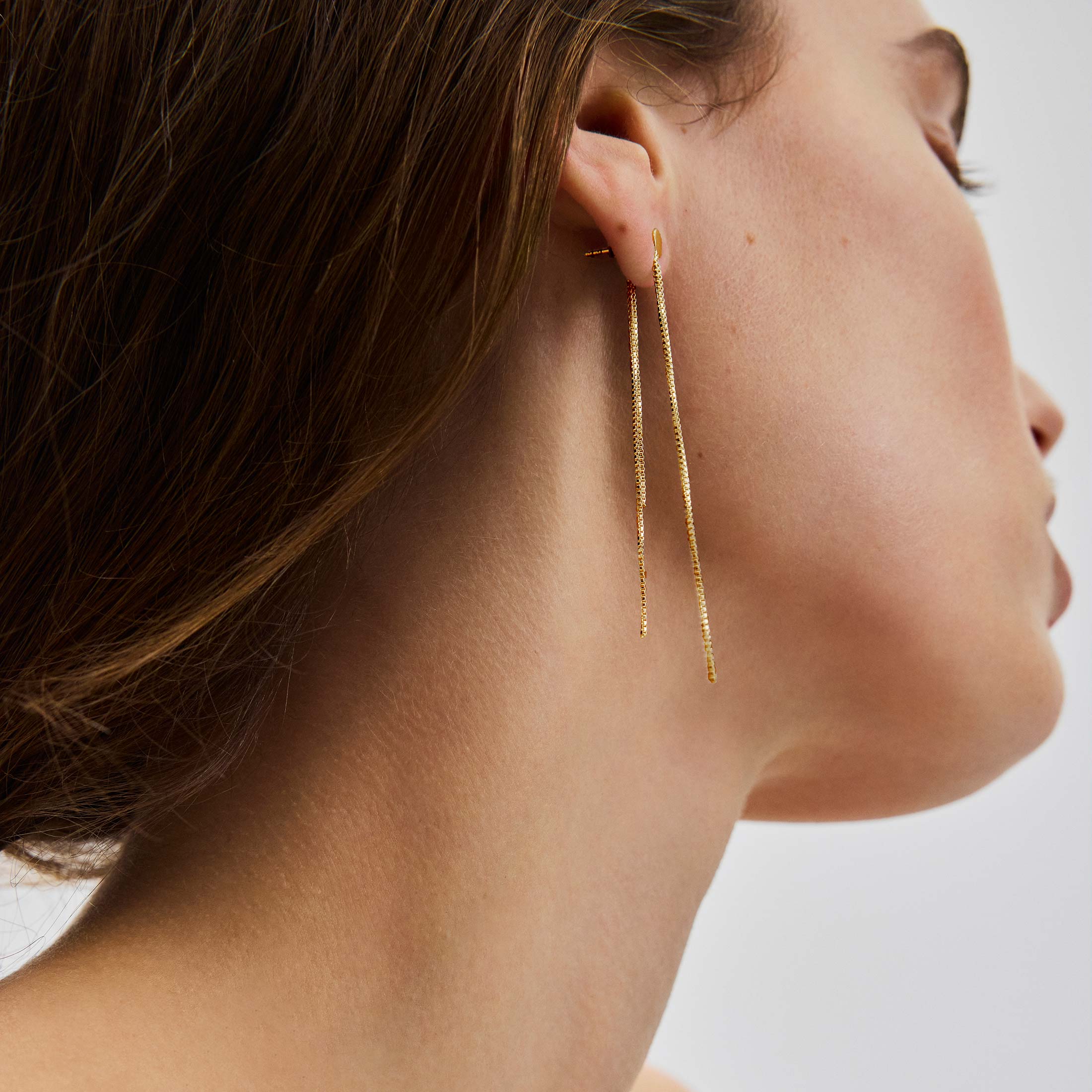 Pernille Corydon Ohrringe Airy, vergoldet