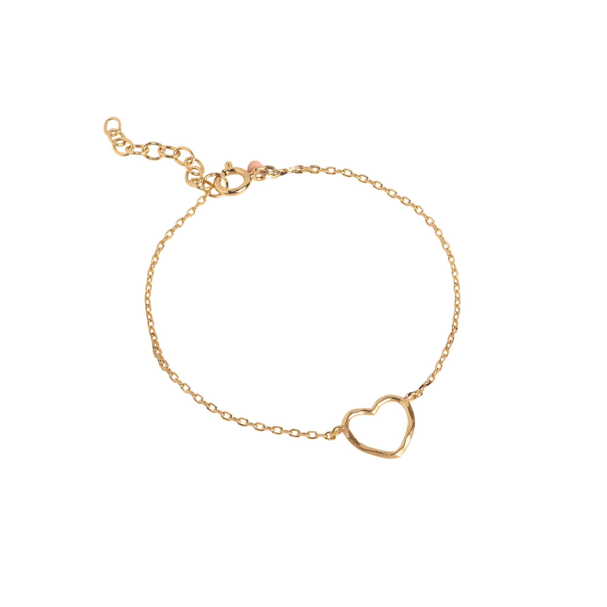 Enamel Copenhagen Armband Organic Heart, vergoldet