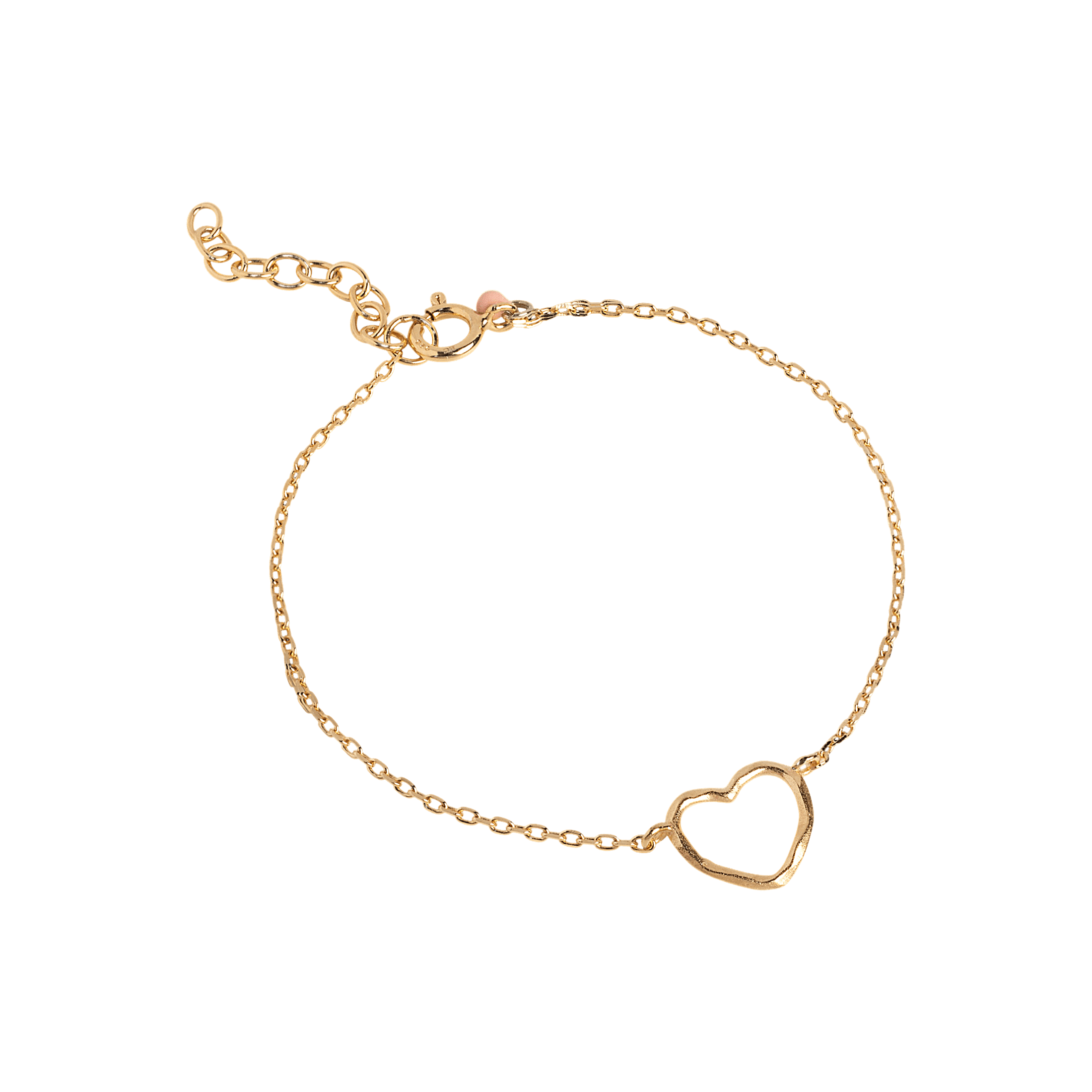 Enamel Copenhagen Armband Organic Heart, vergoldet