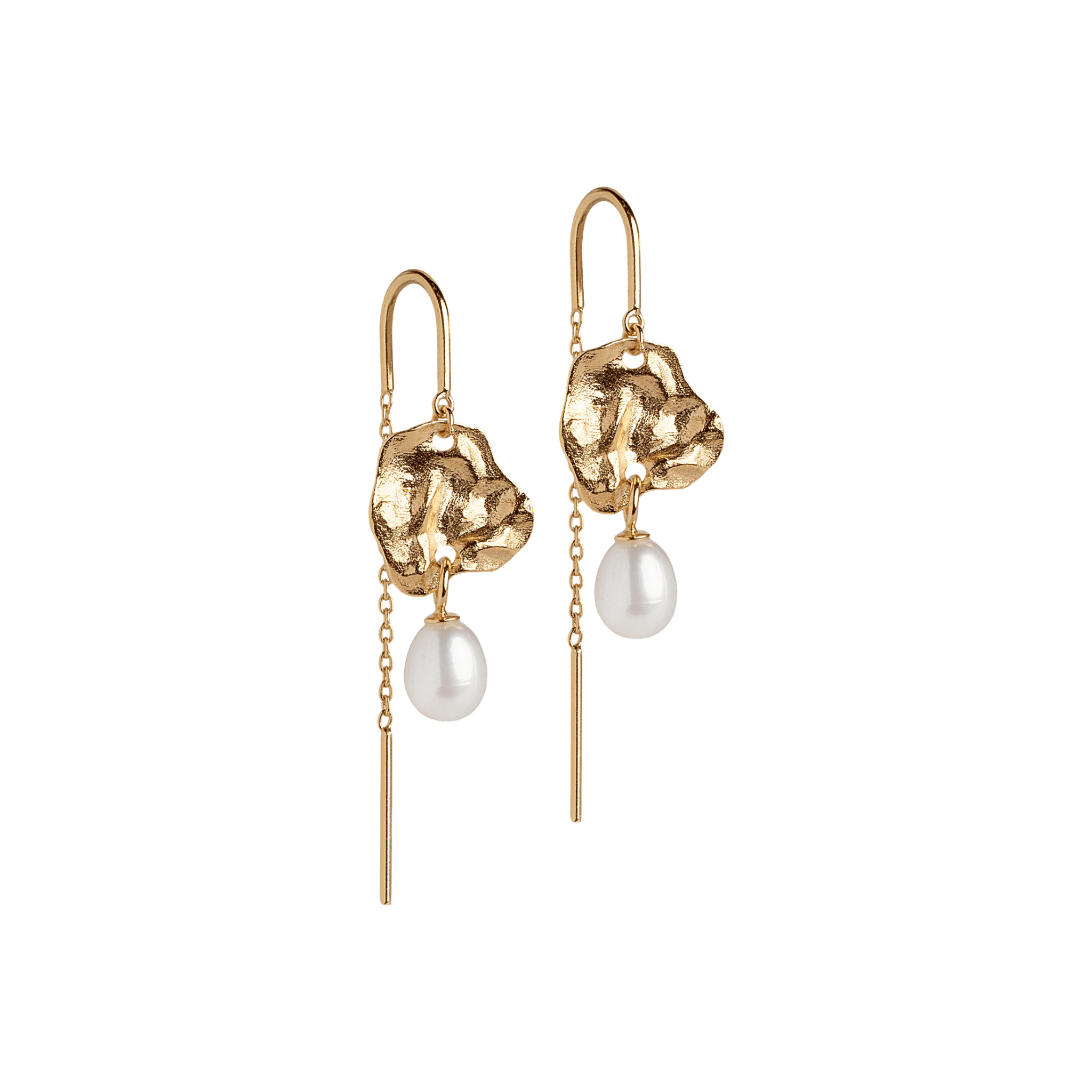 Enamel Copenhagen Ohrringe Kai Pearl, Pearls, vergoldet