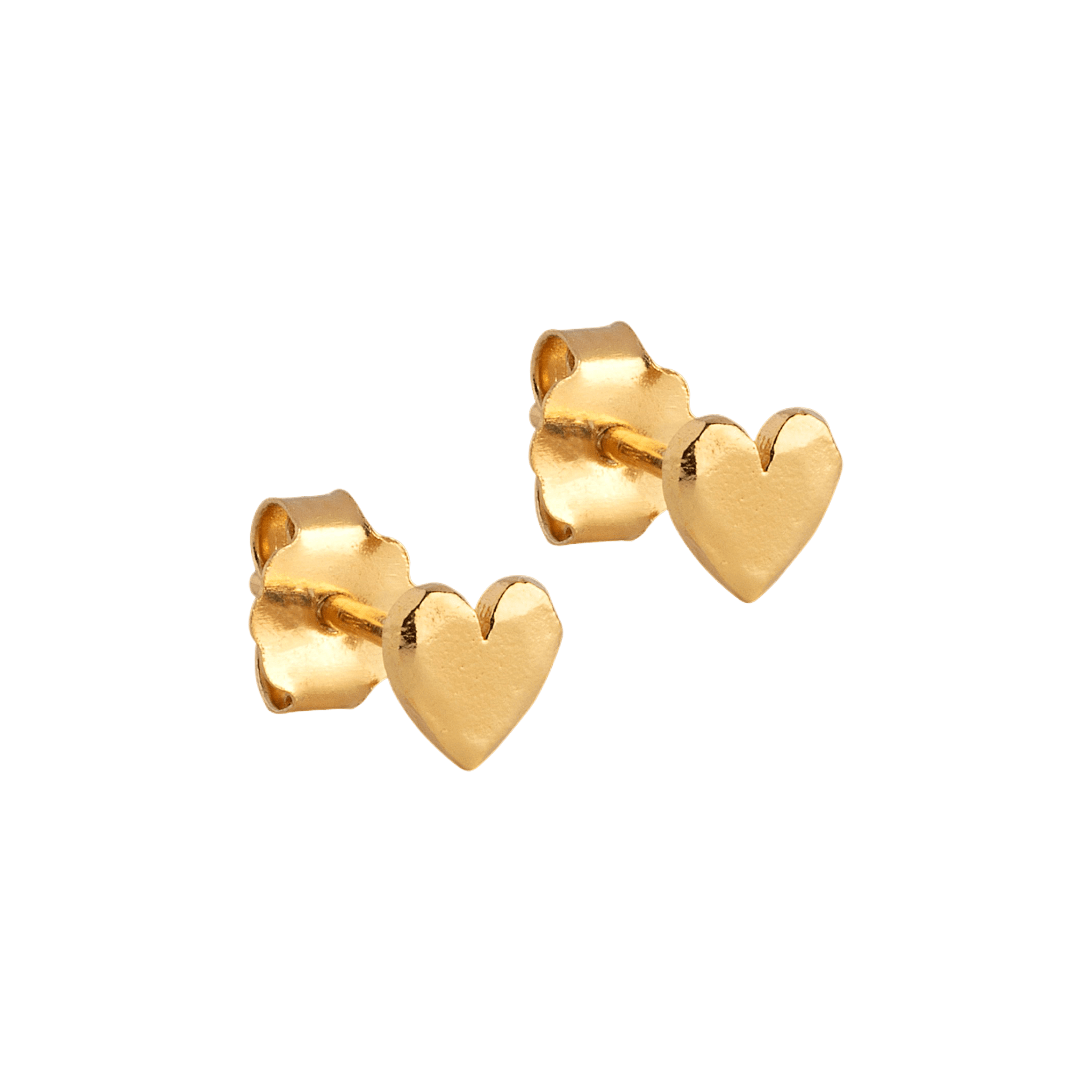 Enamel Copenhagen Ohrstecker Heart, vergoldet