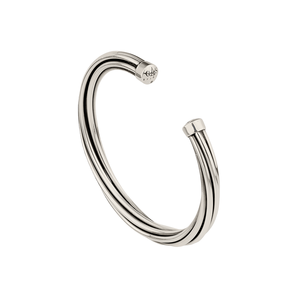 Gas Bijoux Armreif Atik Jonc, versilbert