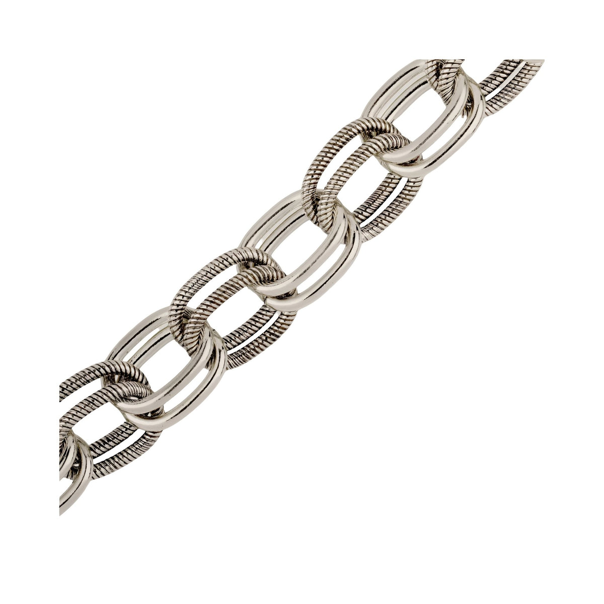 Gas Bijoux Kette Bell, versilbert