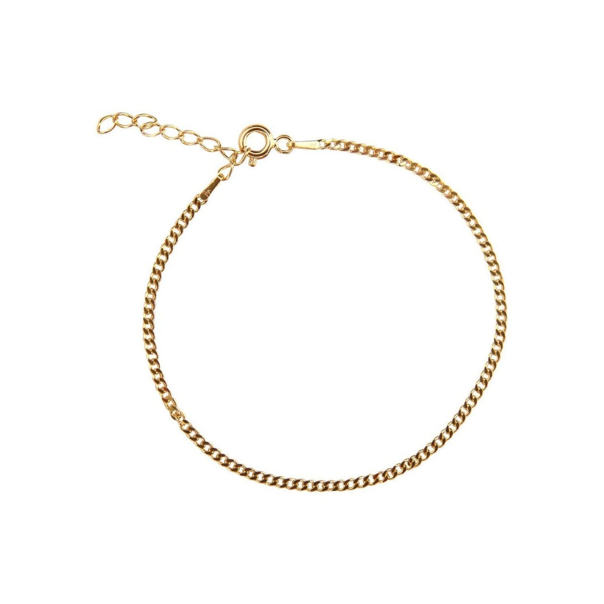 Jeberg Jewellery Armband Baby Saga, vergoldet