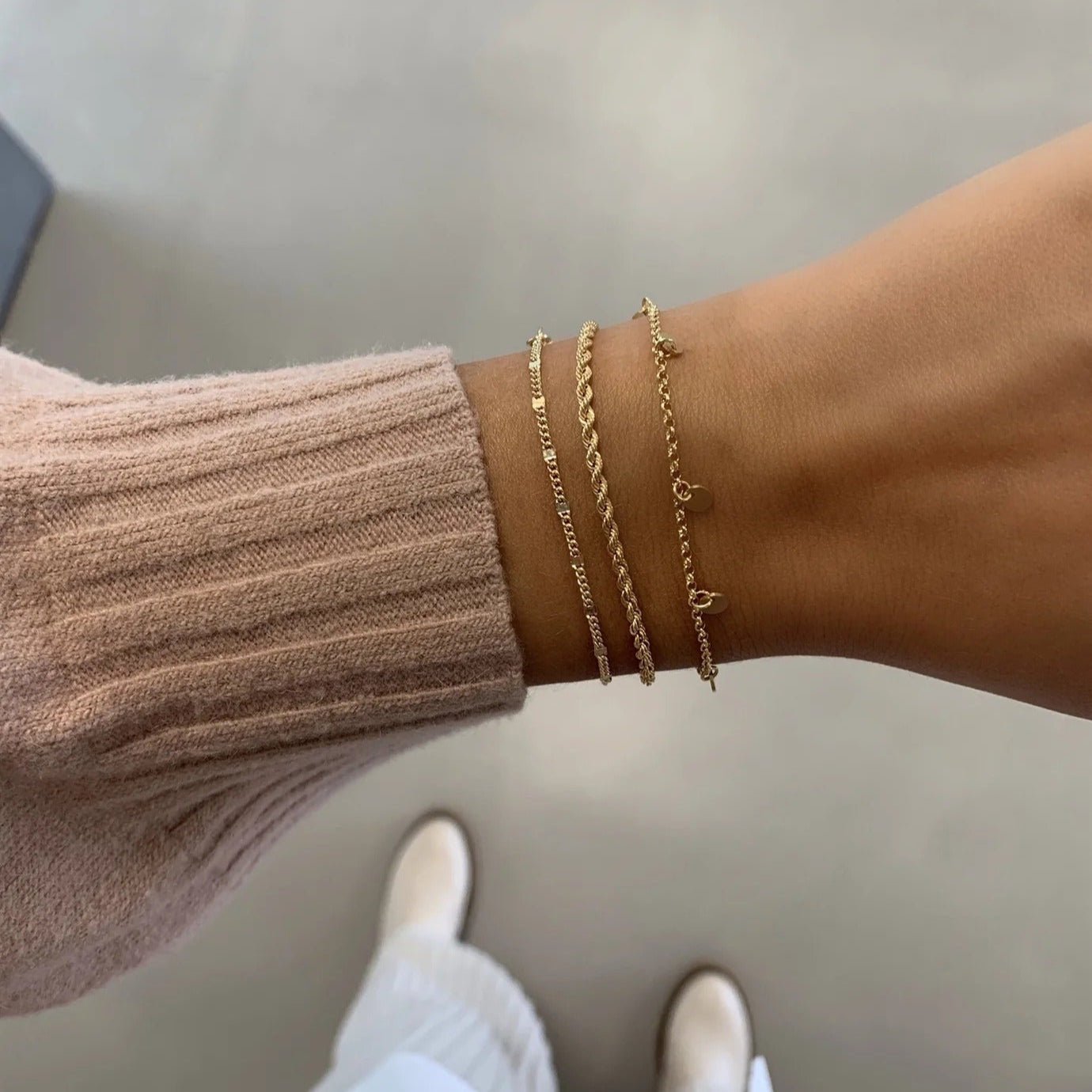 Jeberg Jewellery Armband Hailey, vergoldet