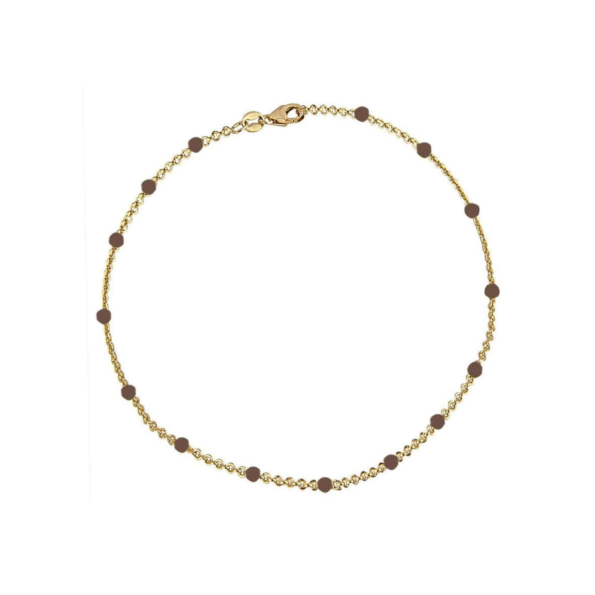 Jeberg Jewellery Armband Ivy Beaded Hazel, vergoldet