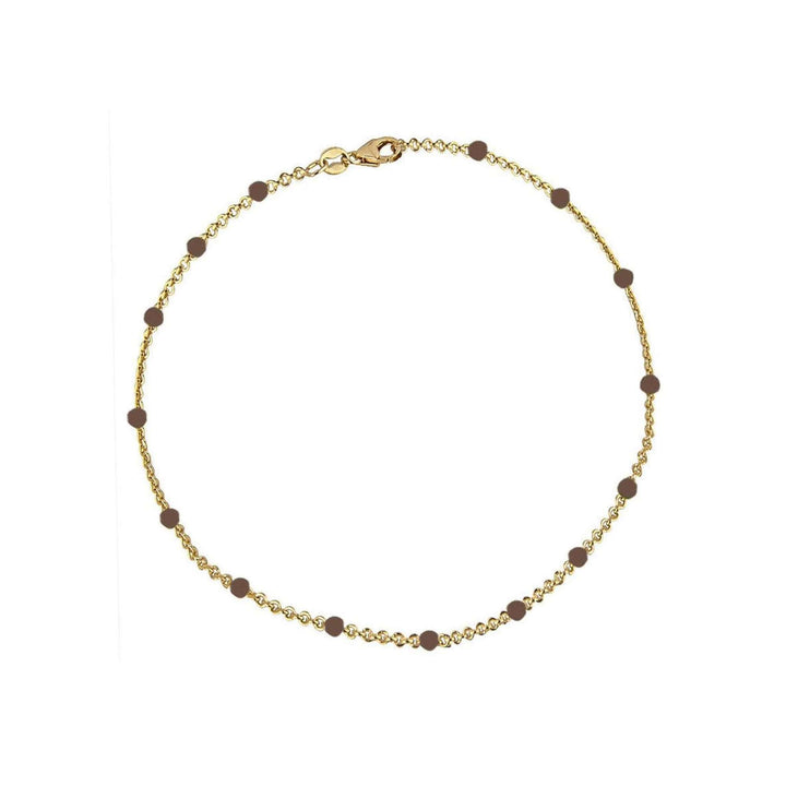 Jeberg Jewellery Armband Ivy Beaded Hazel, vergoldet