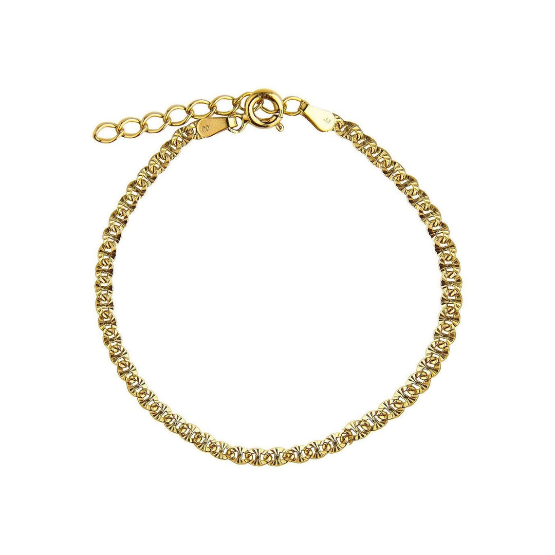 Jeberg Jewellery Armband Luna, vergoldet