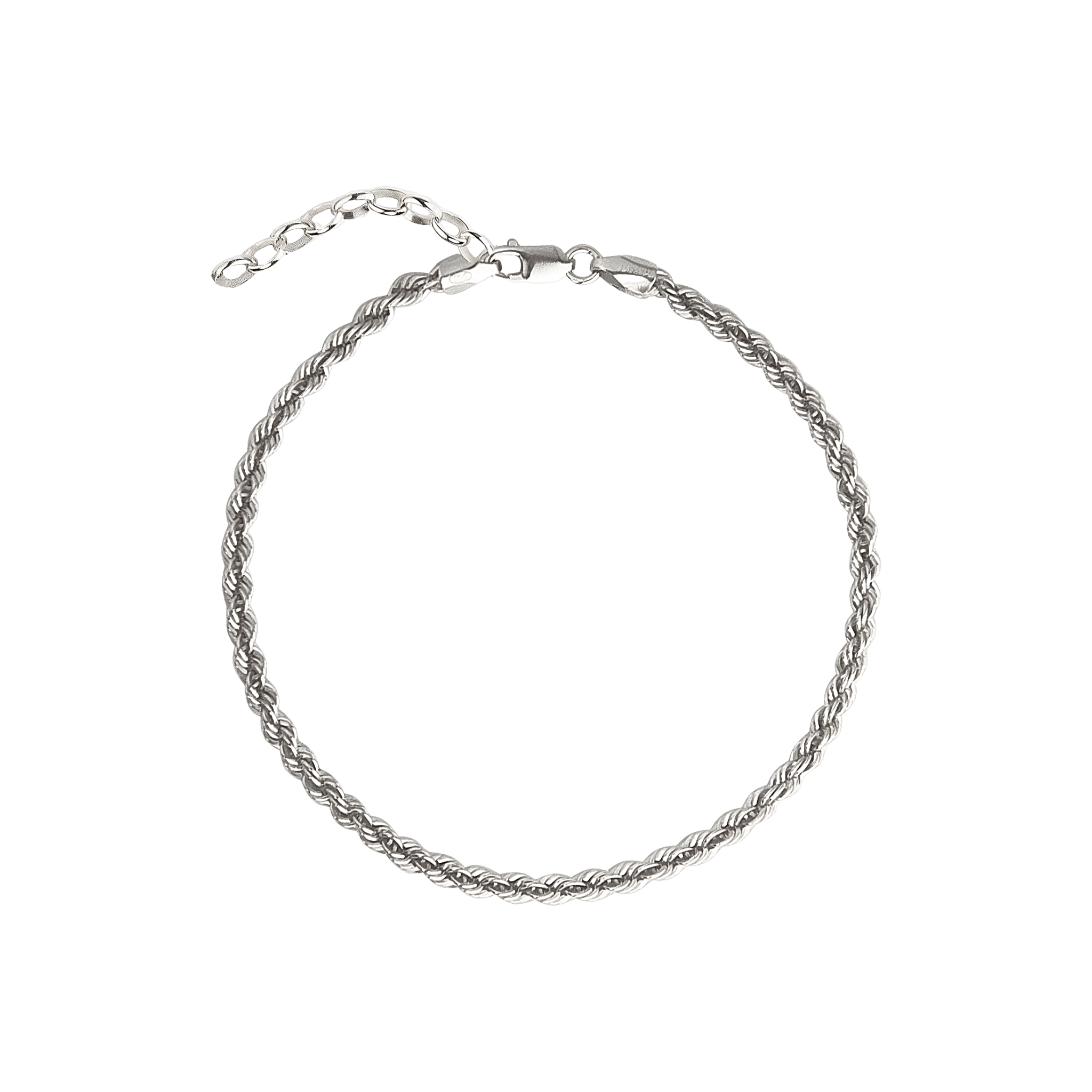 Jeberg Jewellery Armband Robin Chunky, Silber