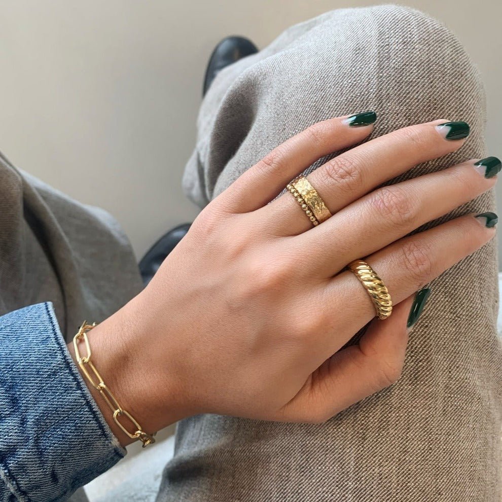 Jeberg Jewellery Armband Sophia Chunky, Silber