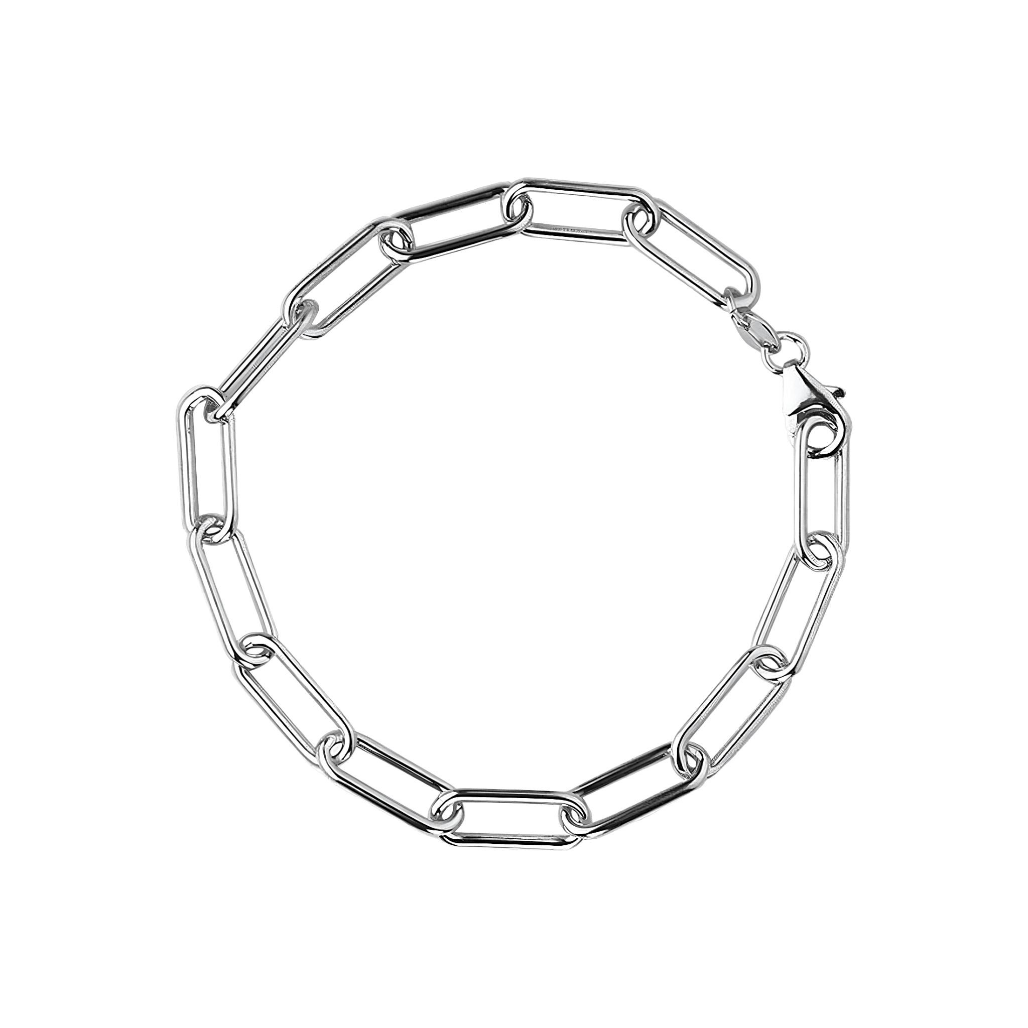 Jeberg Jewellery Armband Sophia Chunky, Silber