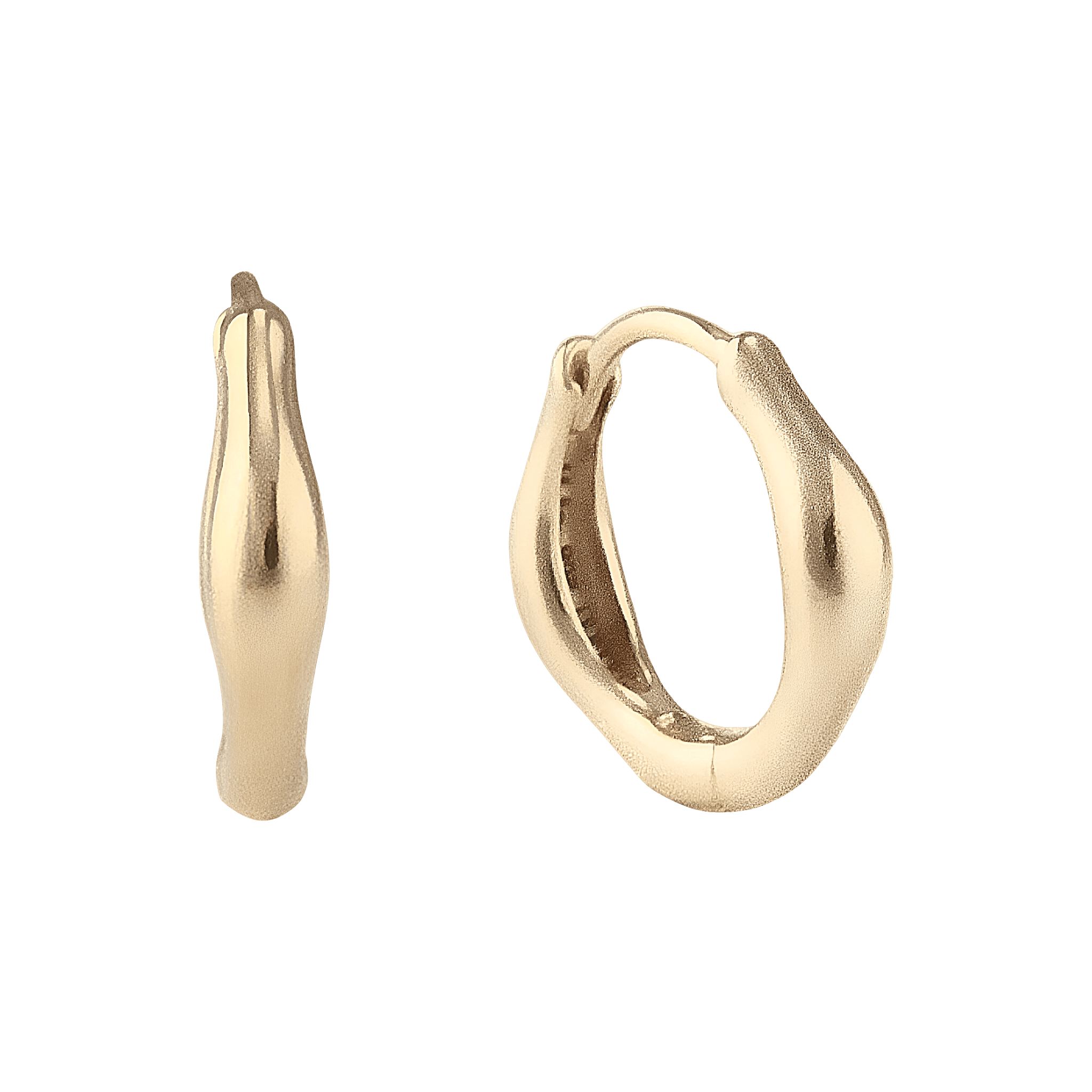 Jeberg Jewellery Creolen Balance, vergoldet