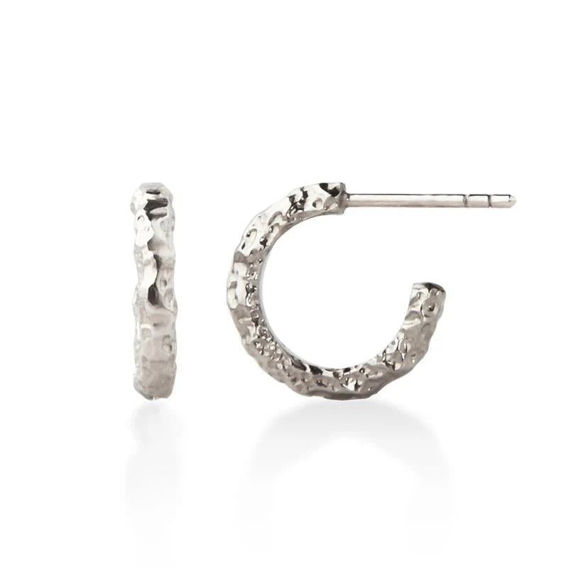 Jeberg Jewellery Creolen I AM GOLD large, Silber